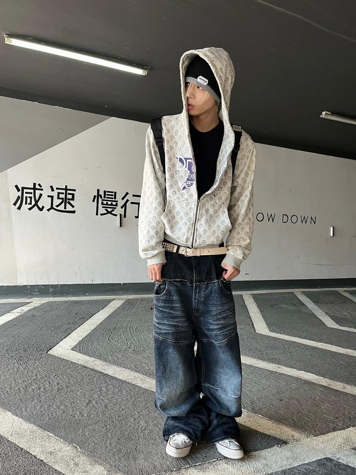 QS940B zip hoodie