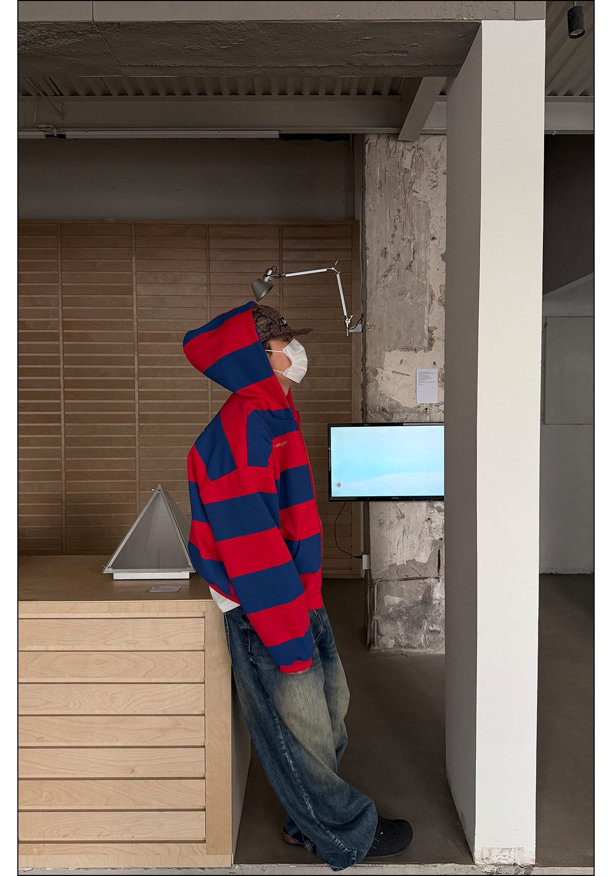 QS728B zip hoodie