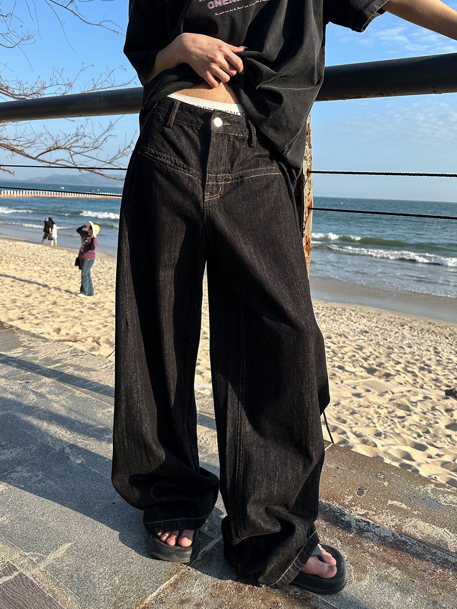 QS822B loose denim