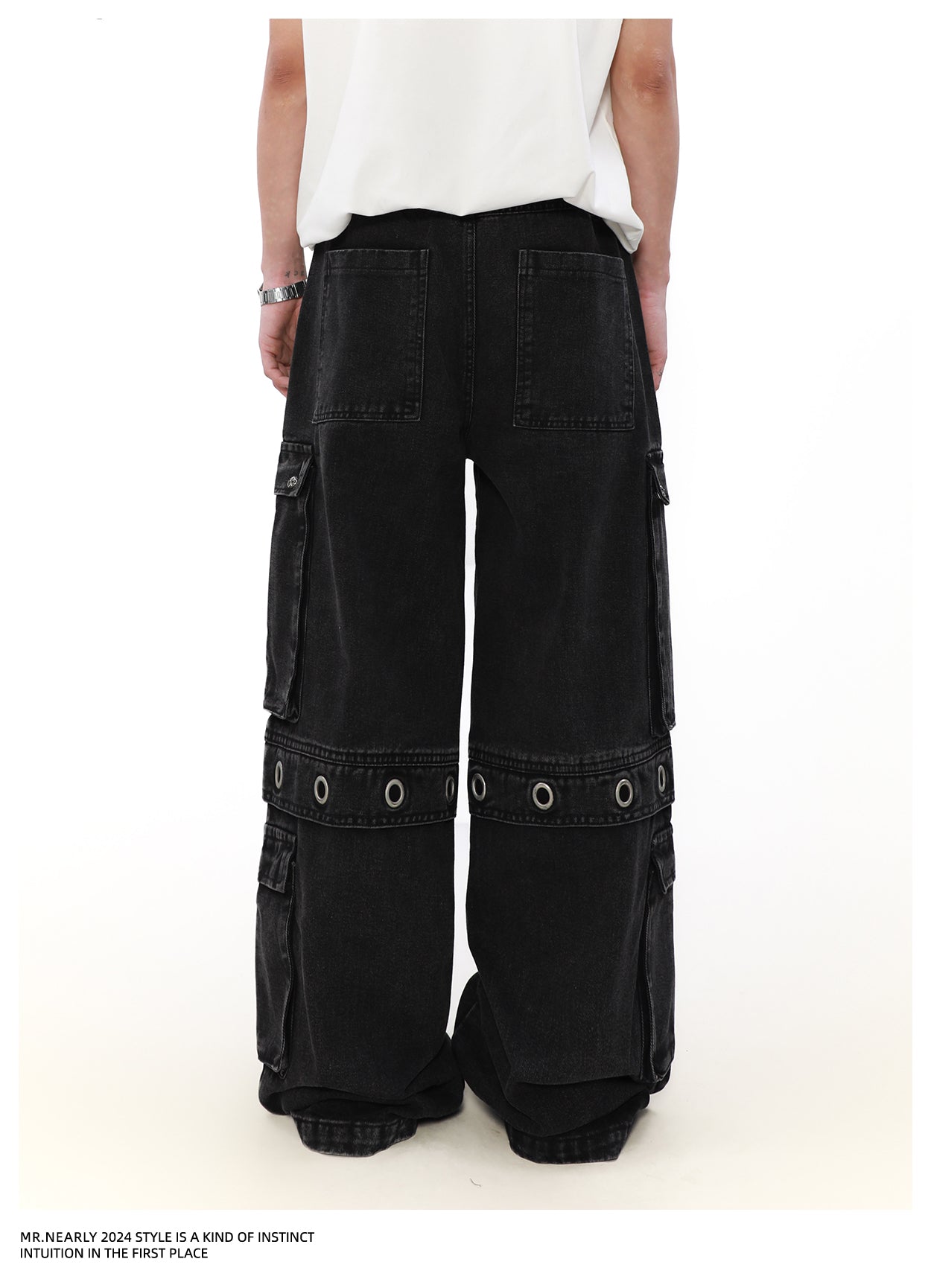 QS845A multi pocket pants