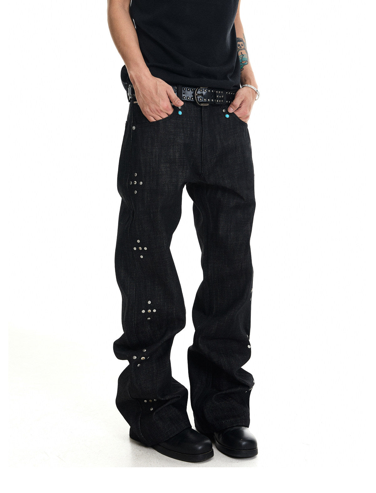 QS832B rigid denim