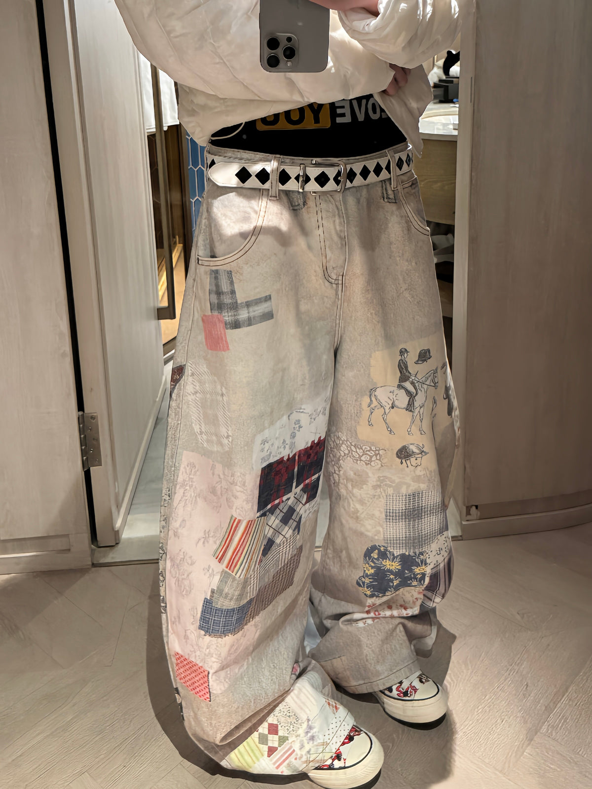 QS949B loose denim