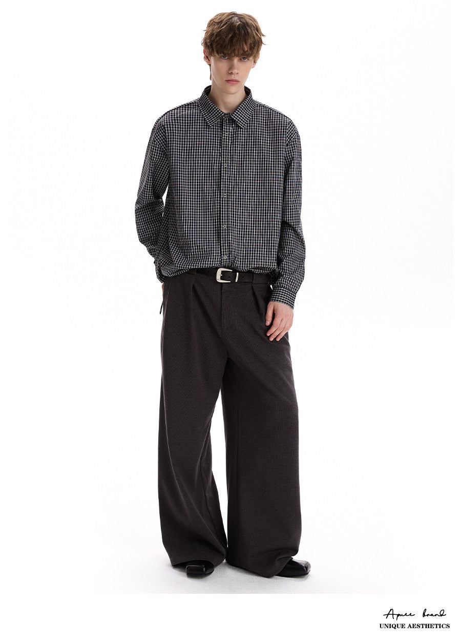 QS892B check shirts