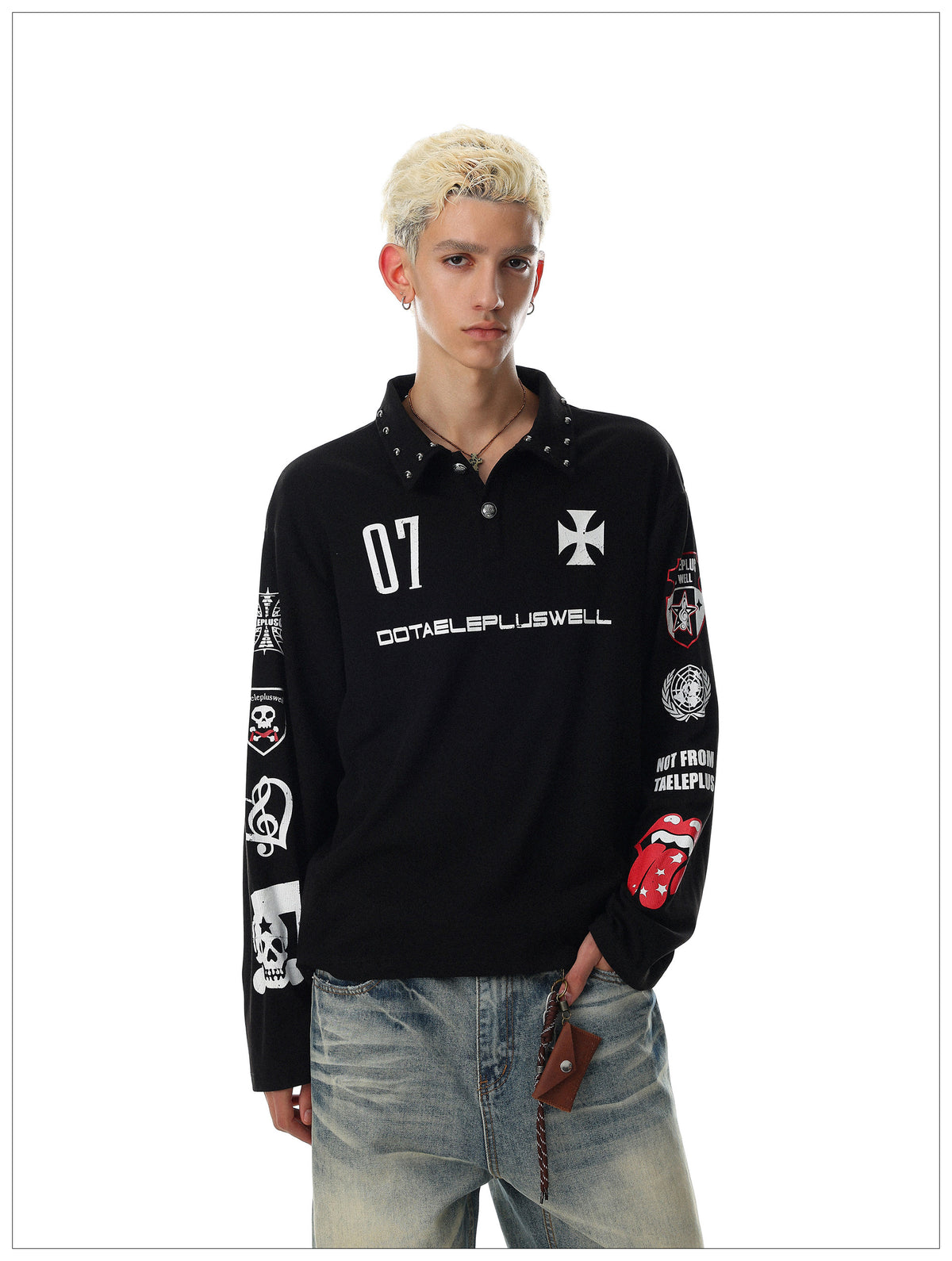 QS898B L/S polo