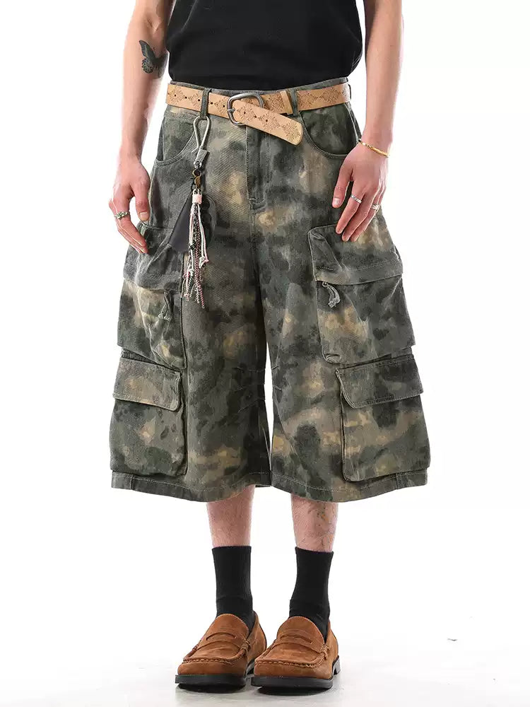QS434B camouflage shorts