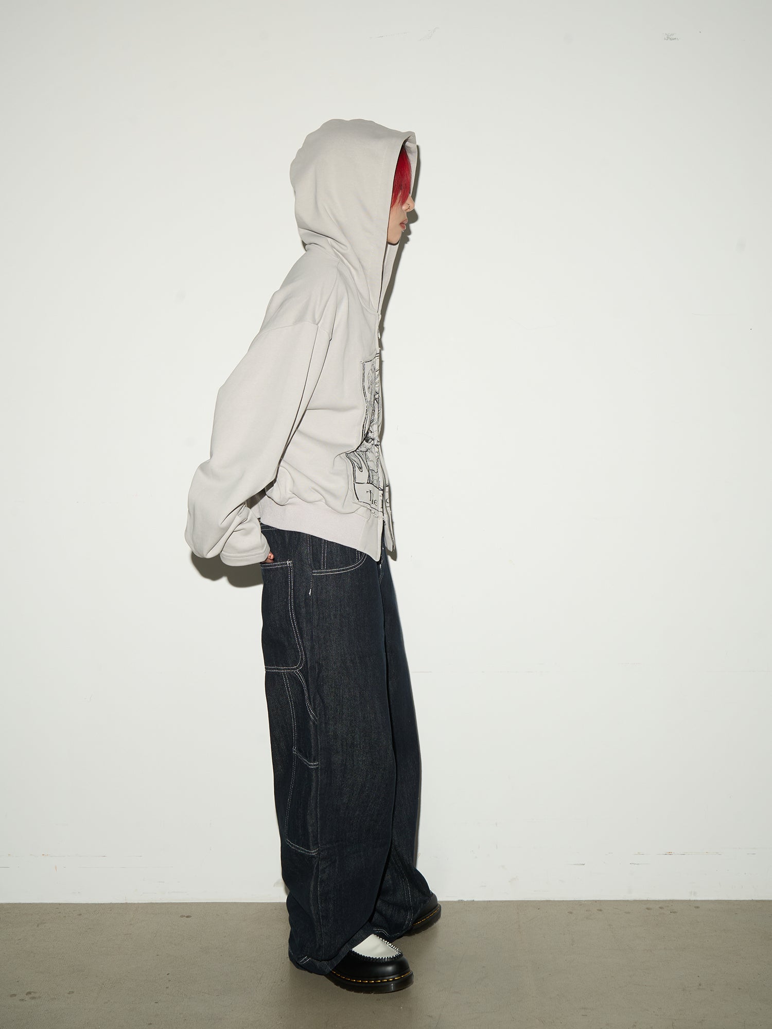 QS597B baggy denim