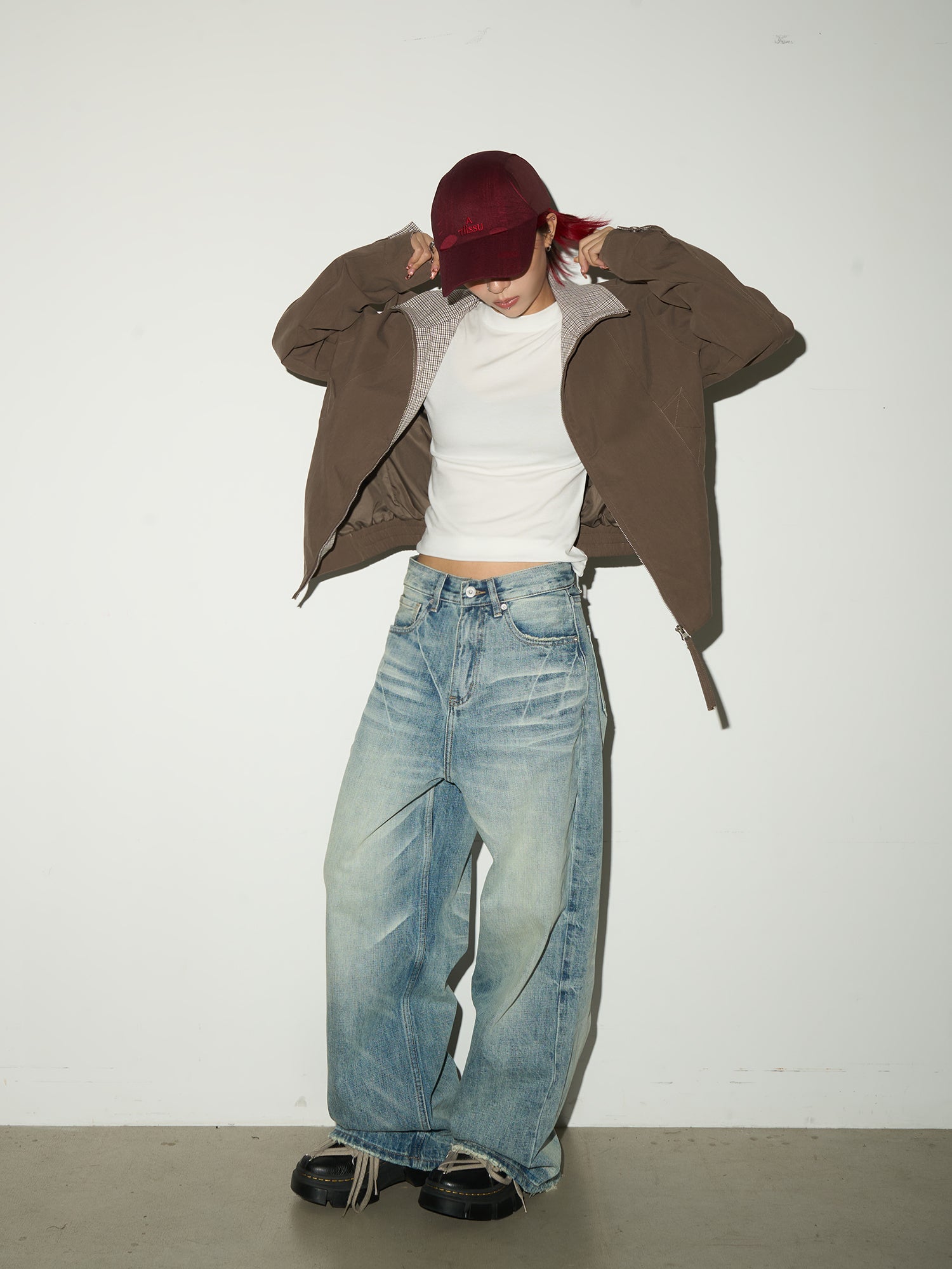 QS647B wash denim