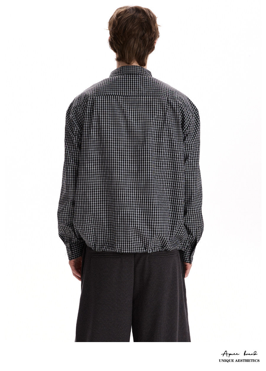QS892B check shirts