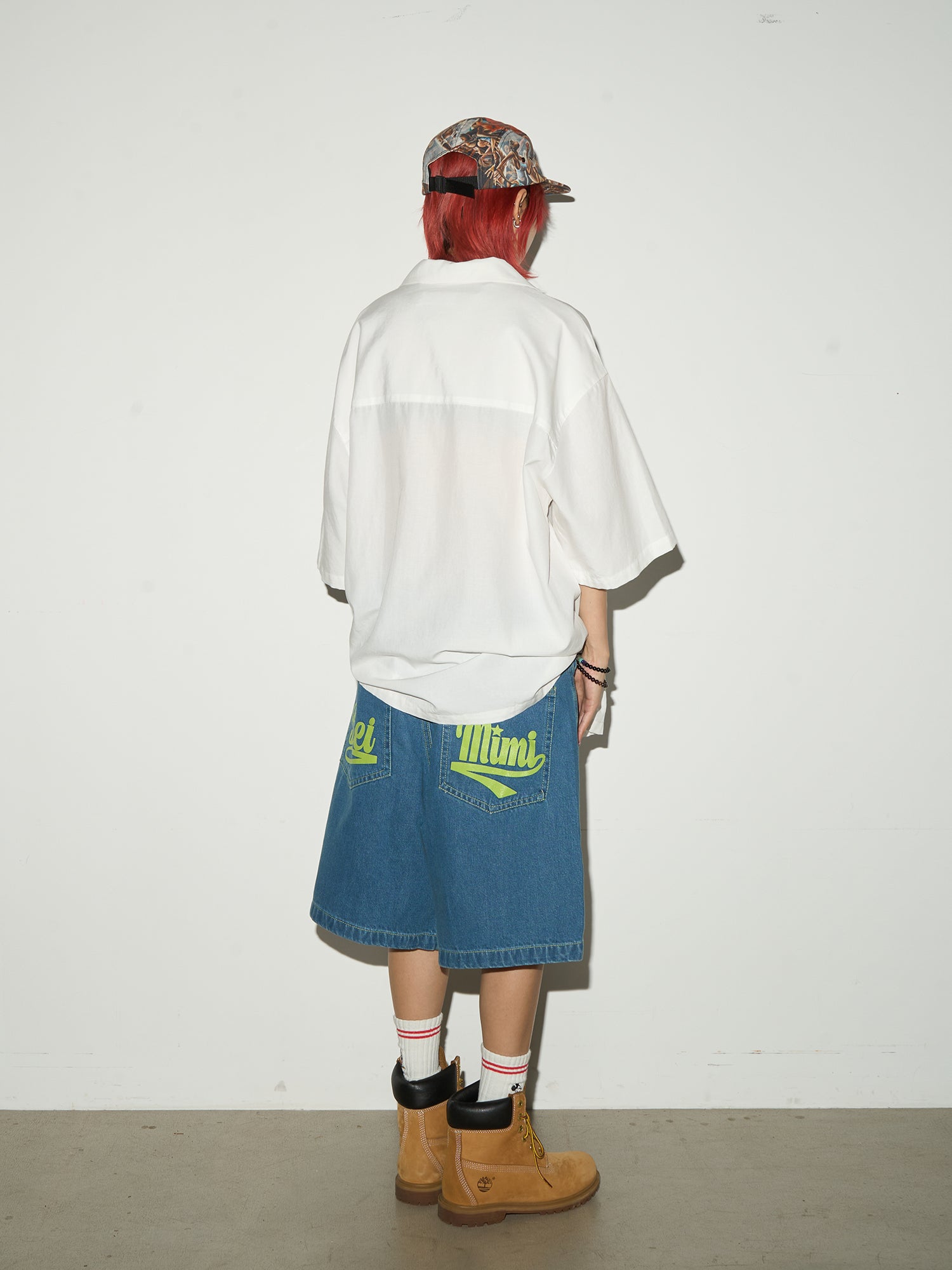 QS559B denim shorts