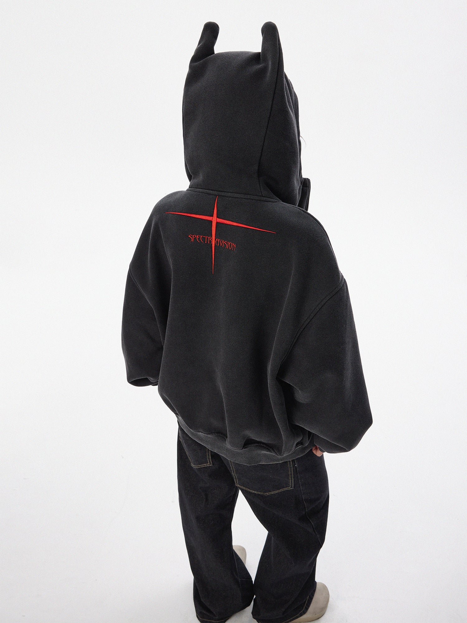 QS083B zip hoodie