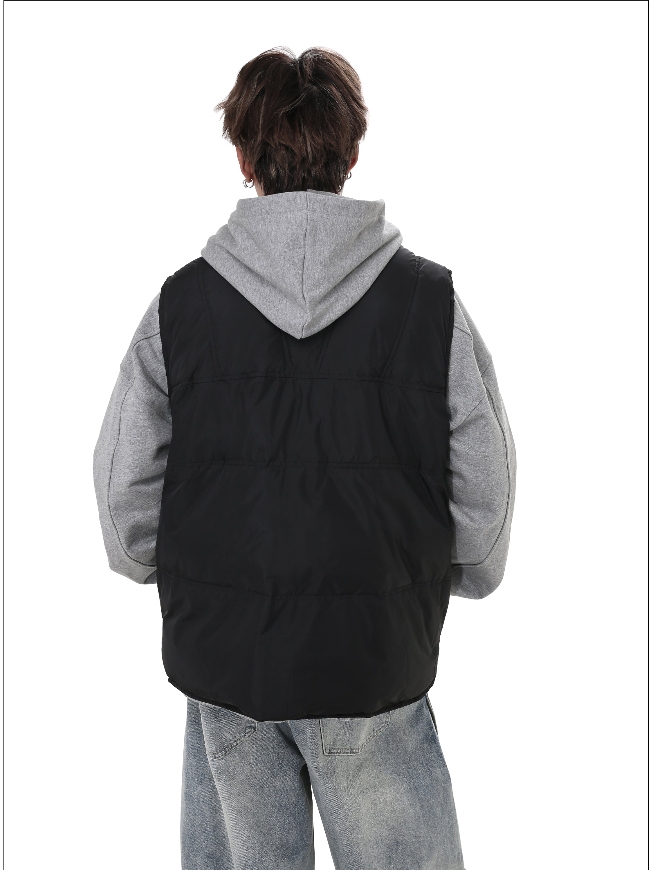 QS183B side zipper vest