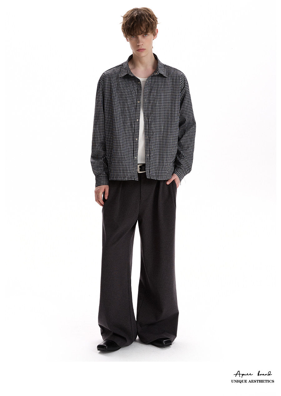 QS892B check shirts