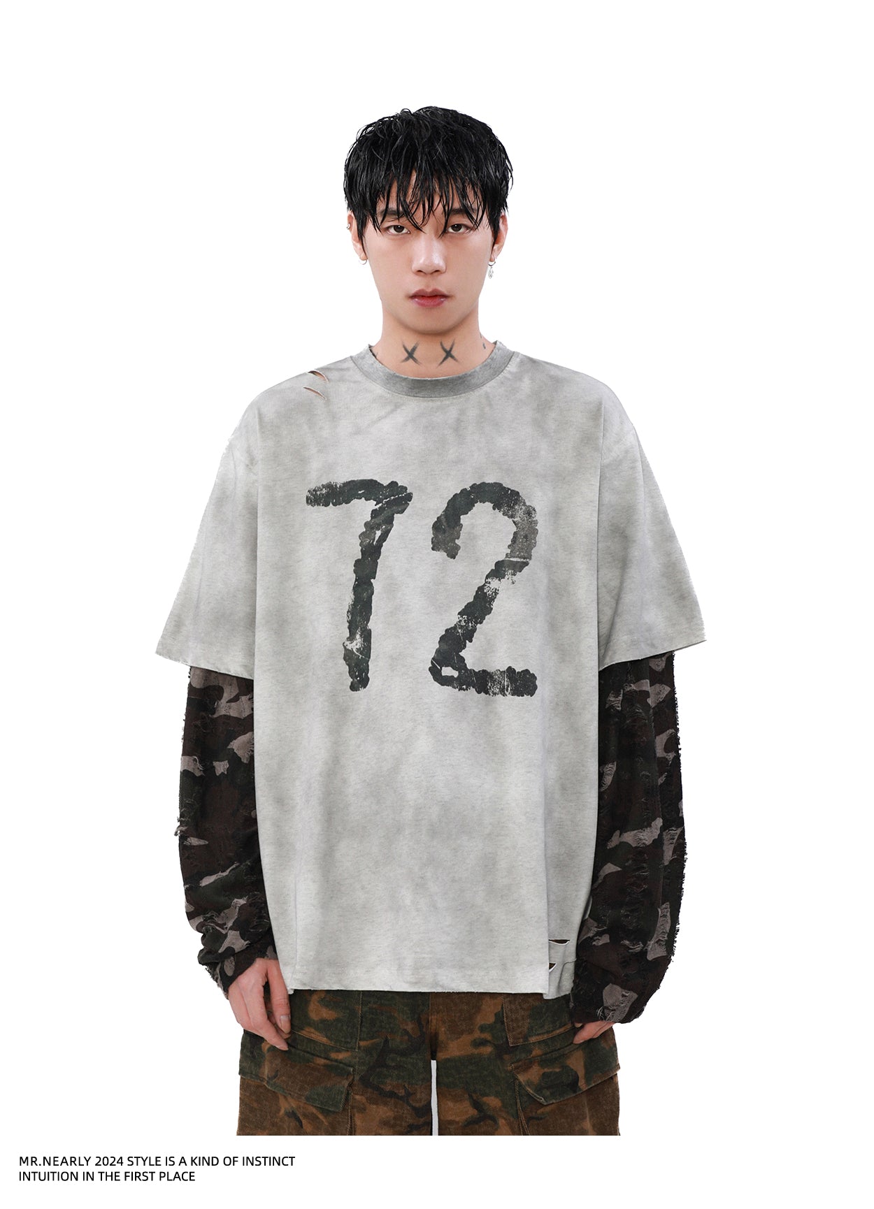 QS854A layered L/S tee