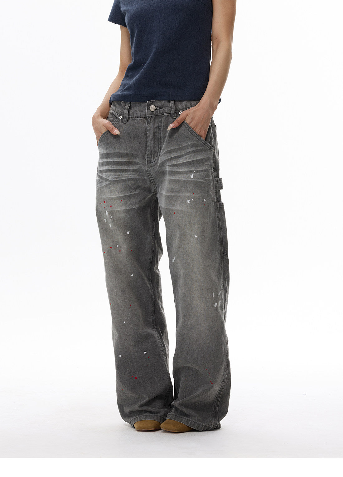 QS691B wash denim