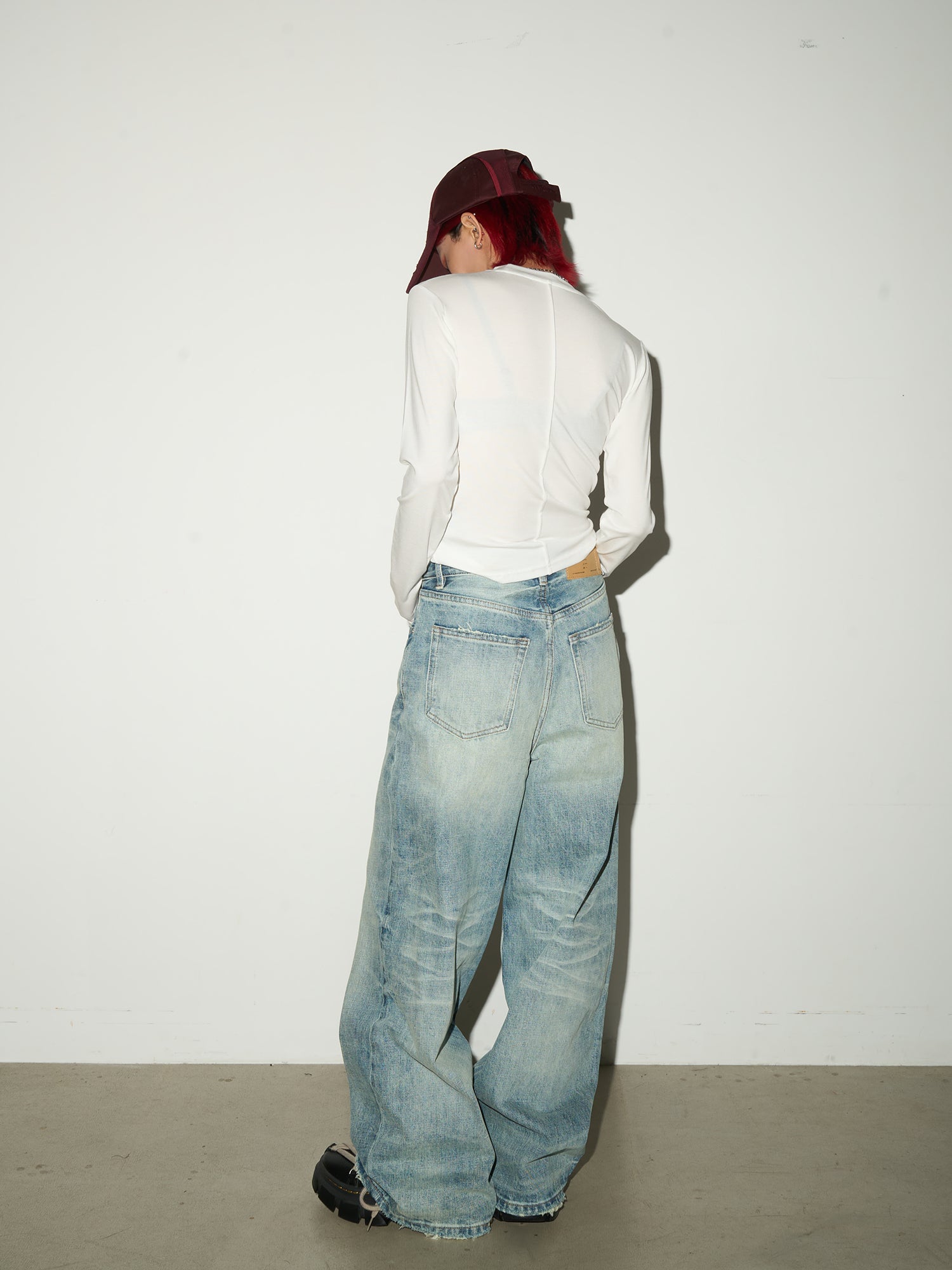 QS647B wash denim