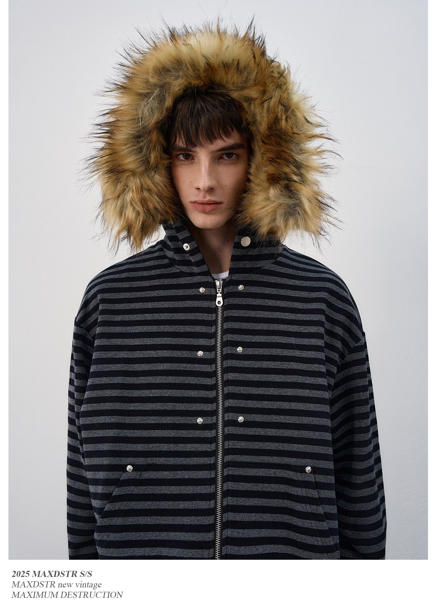 QS608B zip hoodie