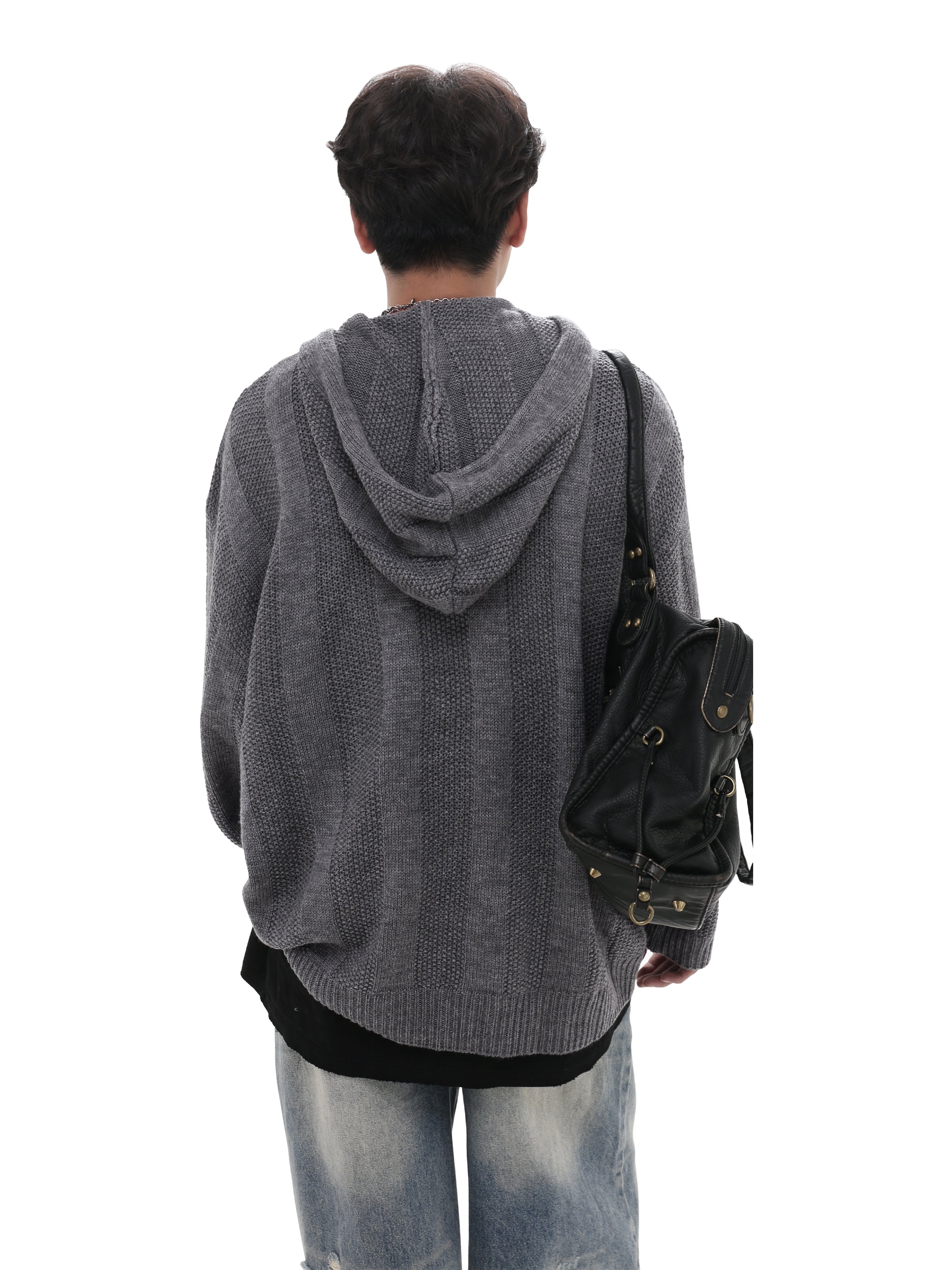 QS868A knit hoodie