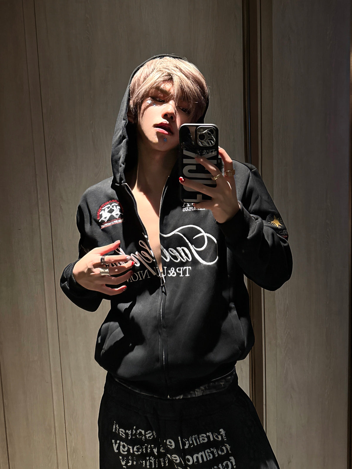 QS903B zip hoodie