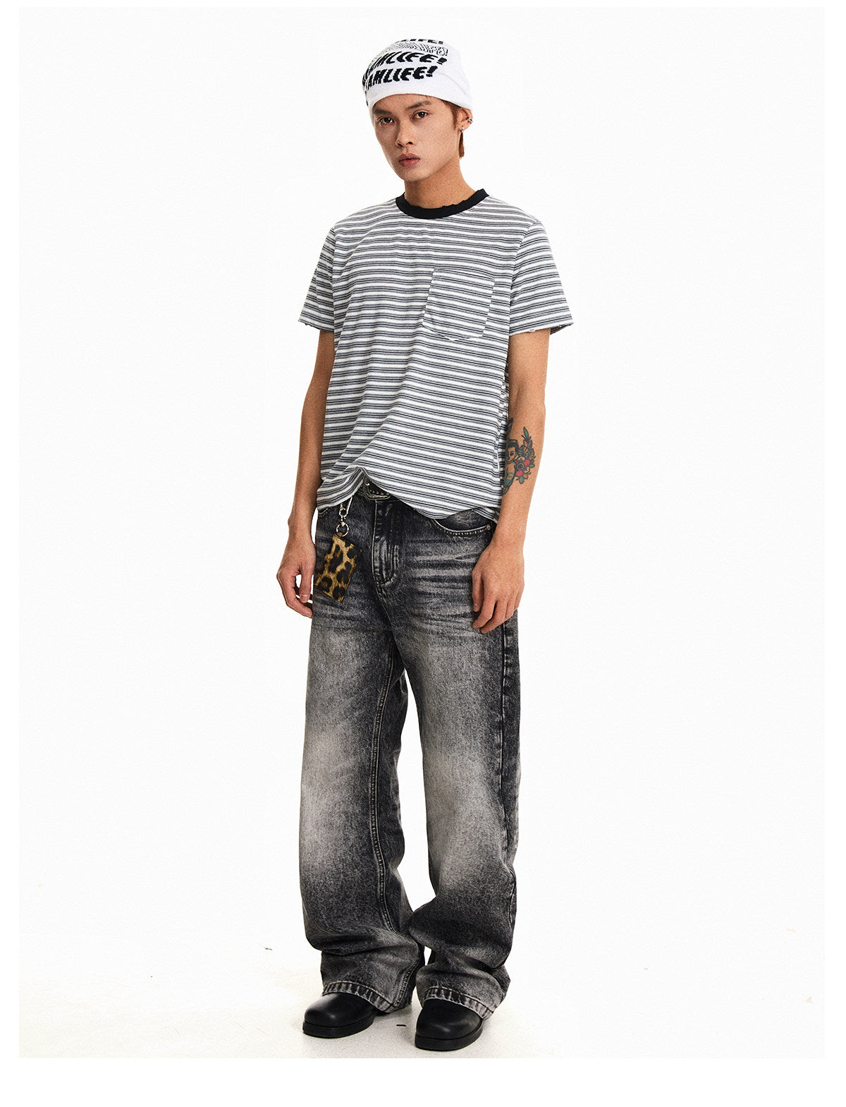 QS723B wash denim