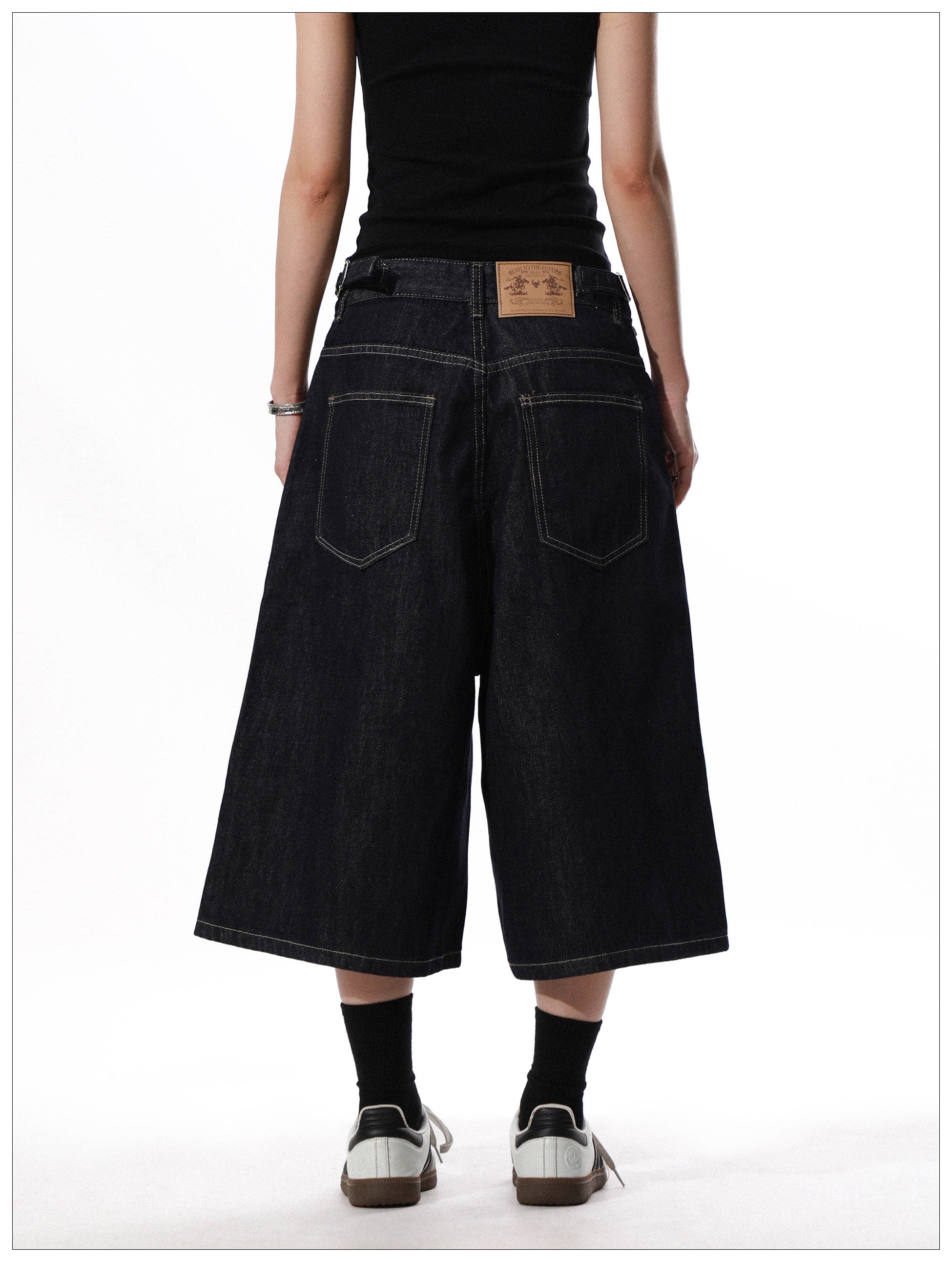 QS814B denim shorts