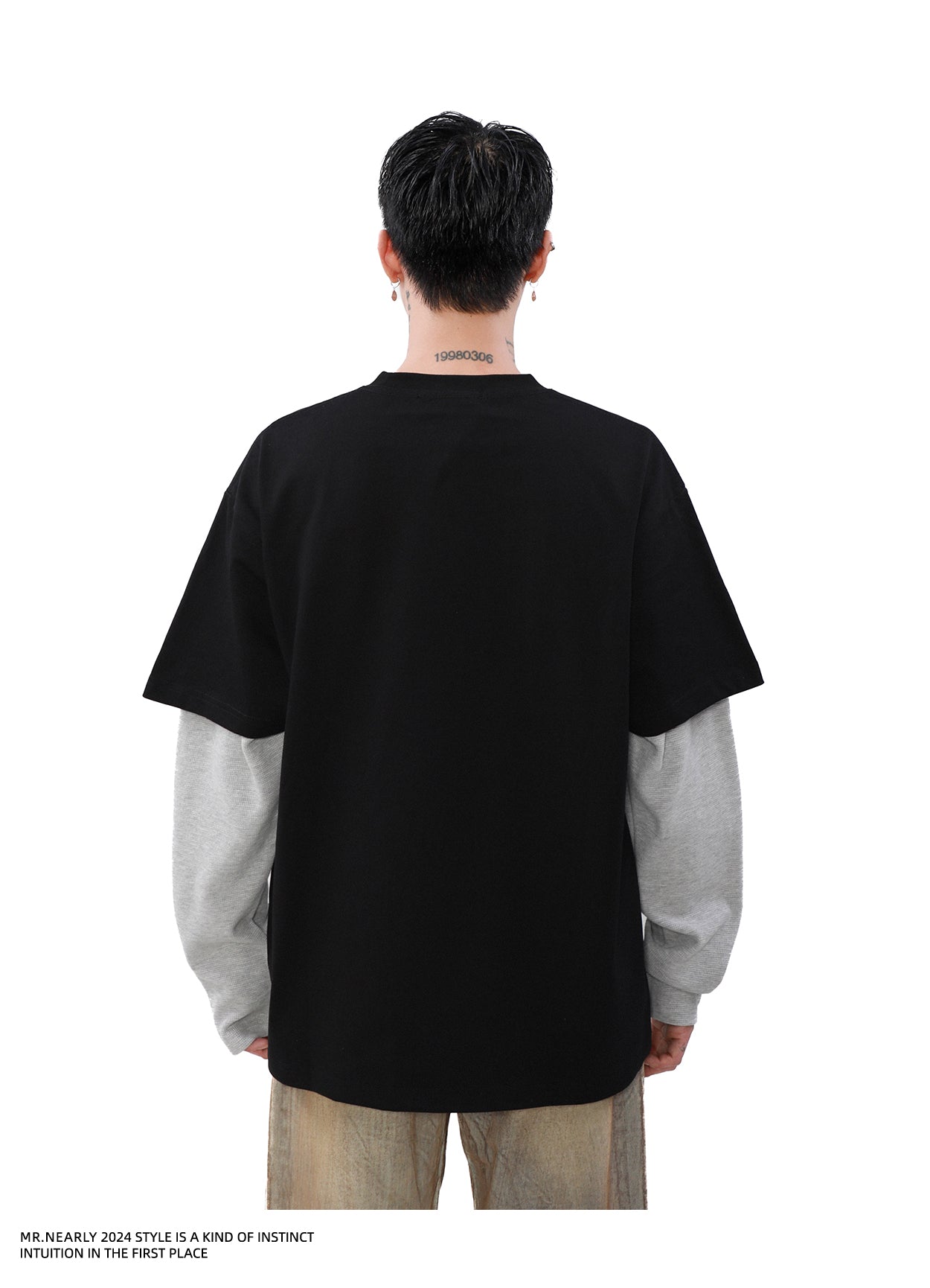 QS898A layered L/S tee