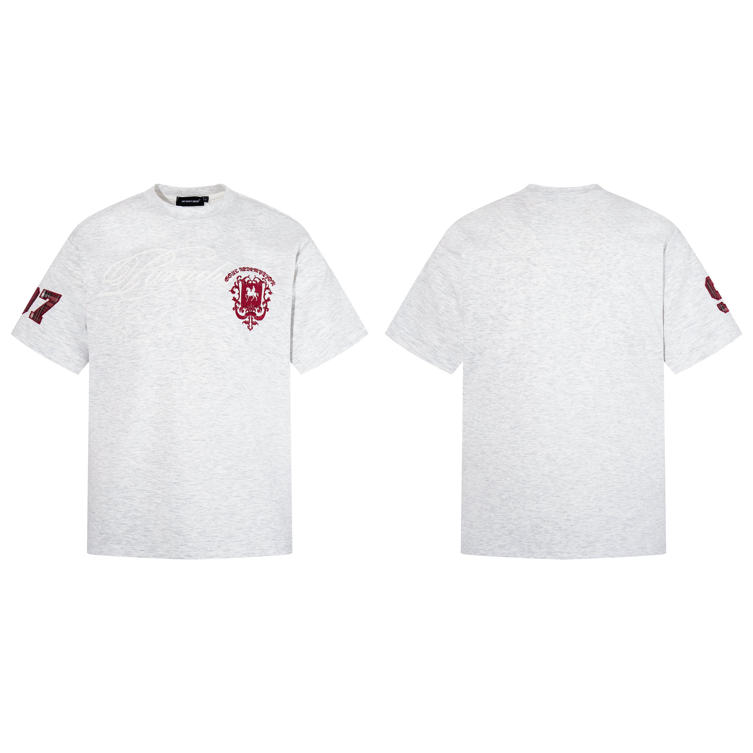 QS805B embroidery tee