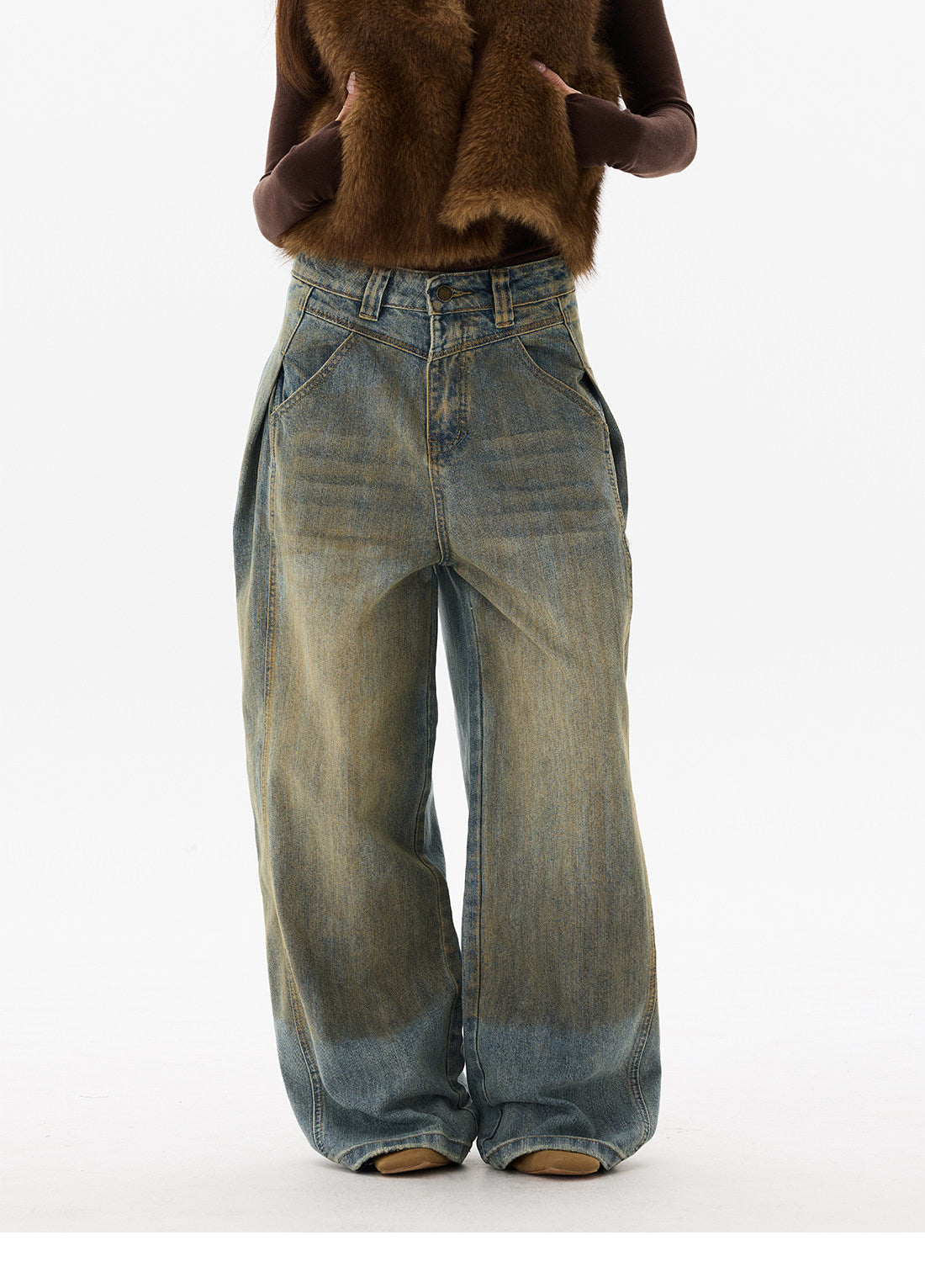 QS690B loose denim
