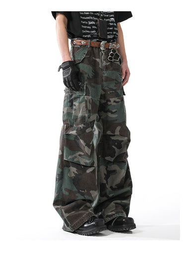 パンツ (QS86) CAMOUFLAGE PANTS BOTTOMS