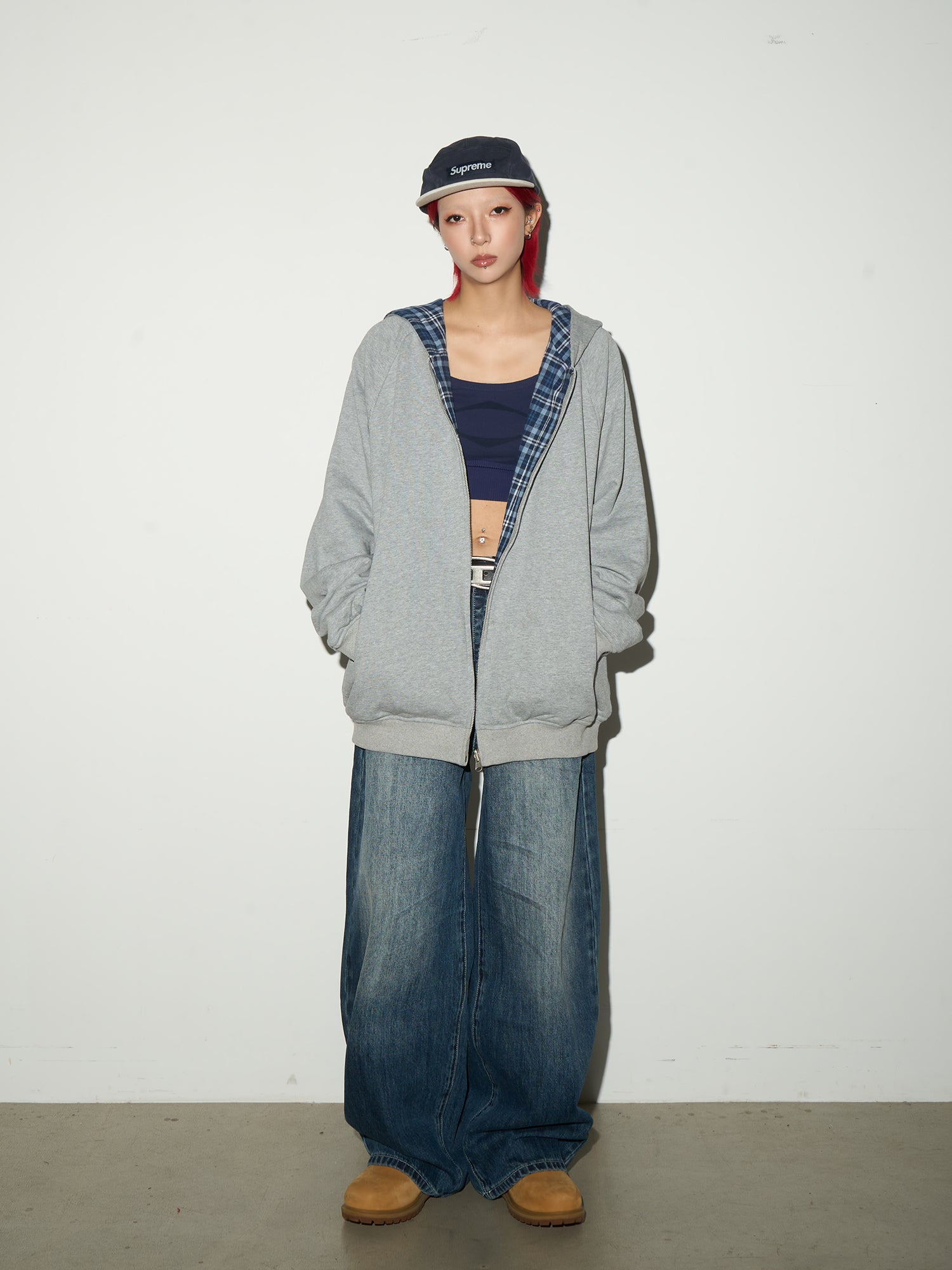 QS648B reversible hoodie