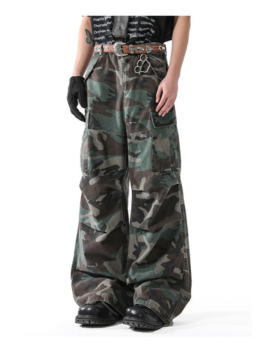 パンツ (QS86) CAMOUFLAGE PANTS QS264B camouflage pants
