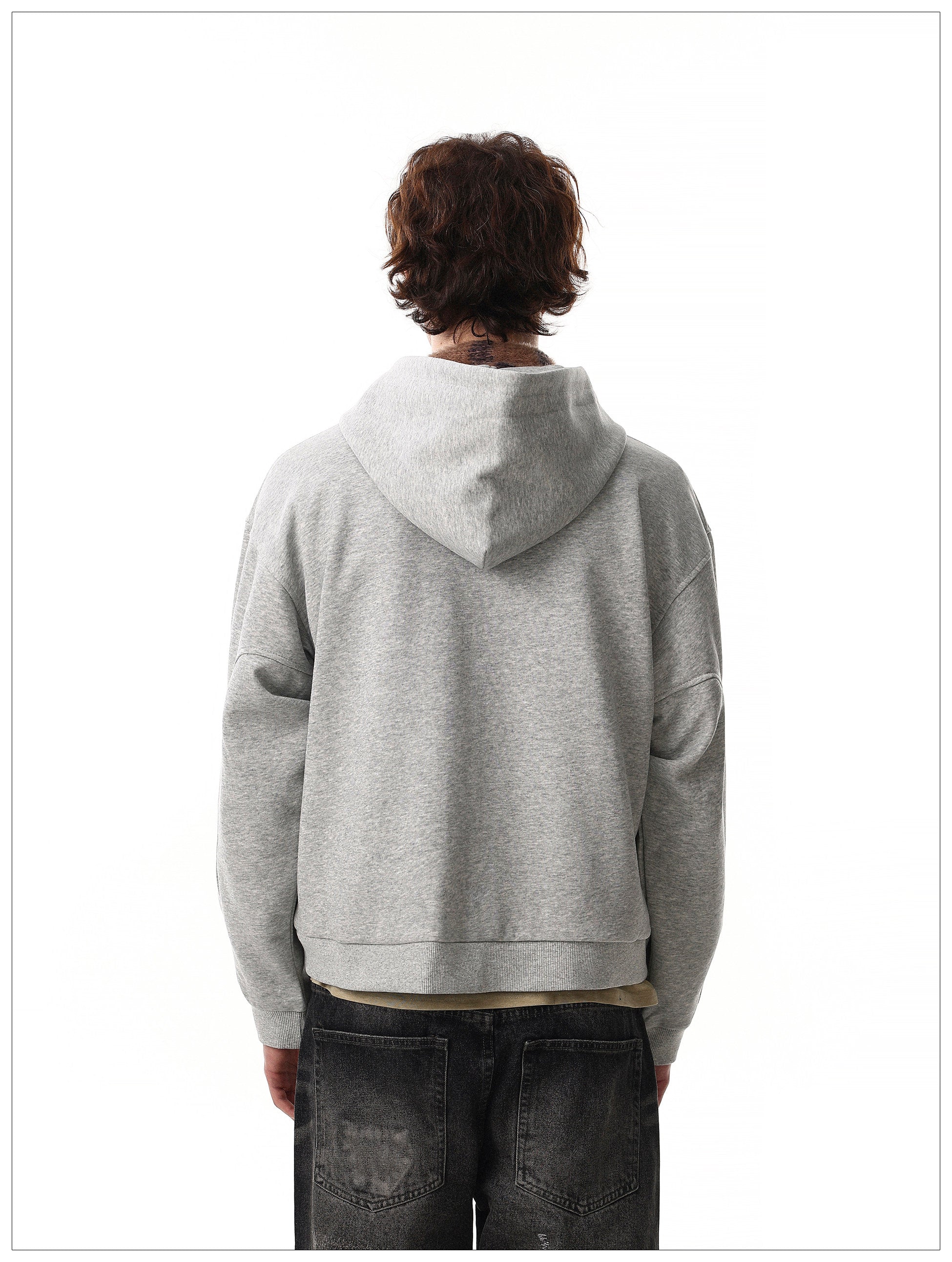 QS693B zip hoodie