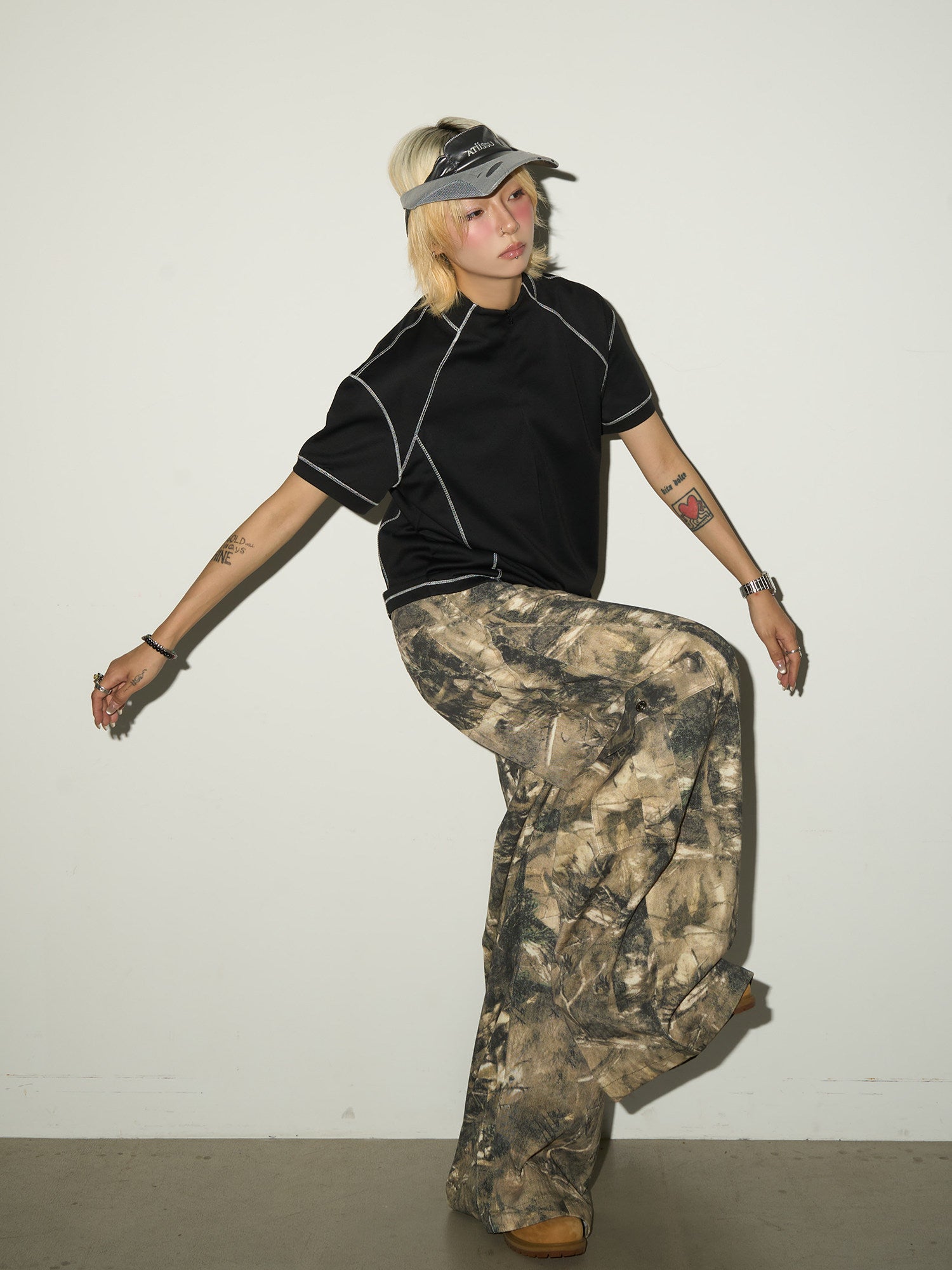 QS742B real tree pants