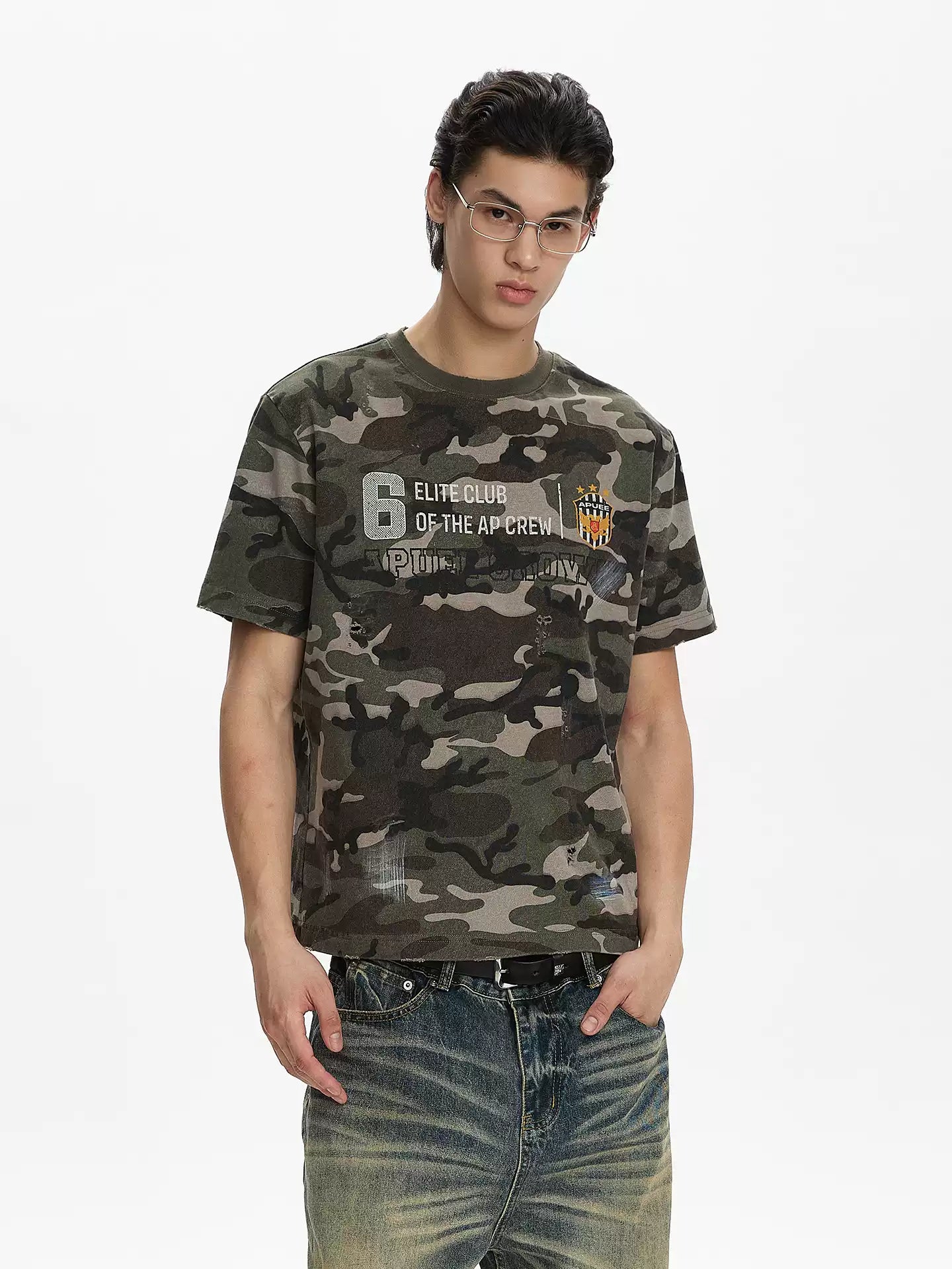 QS850B camouflage tee