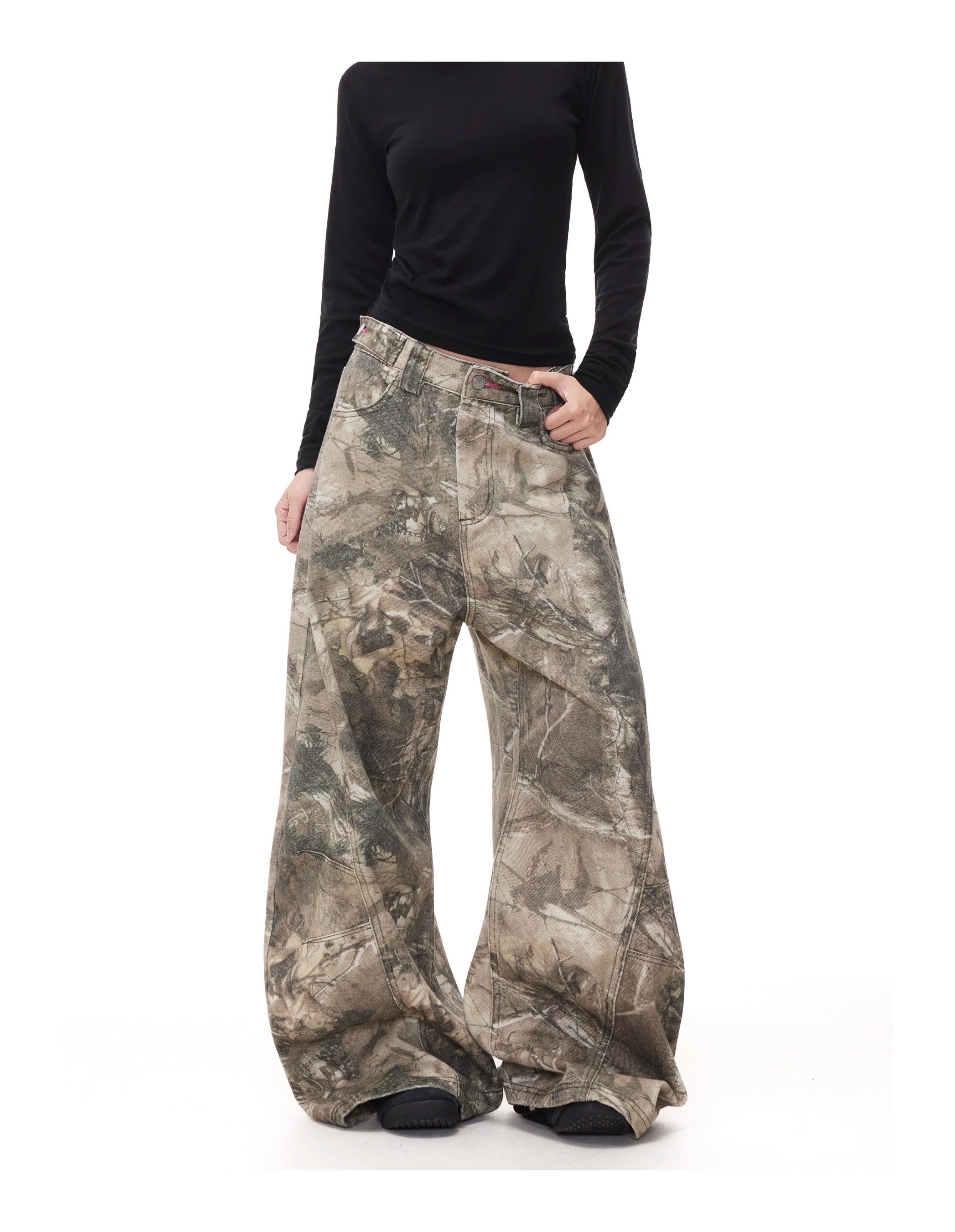 QS632B real tree pants