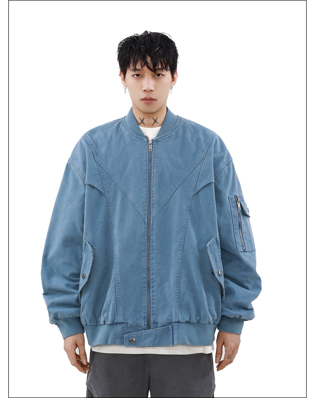 QS021B back print jacket