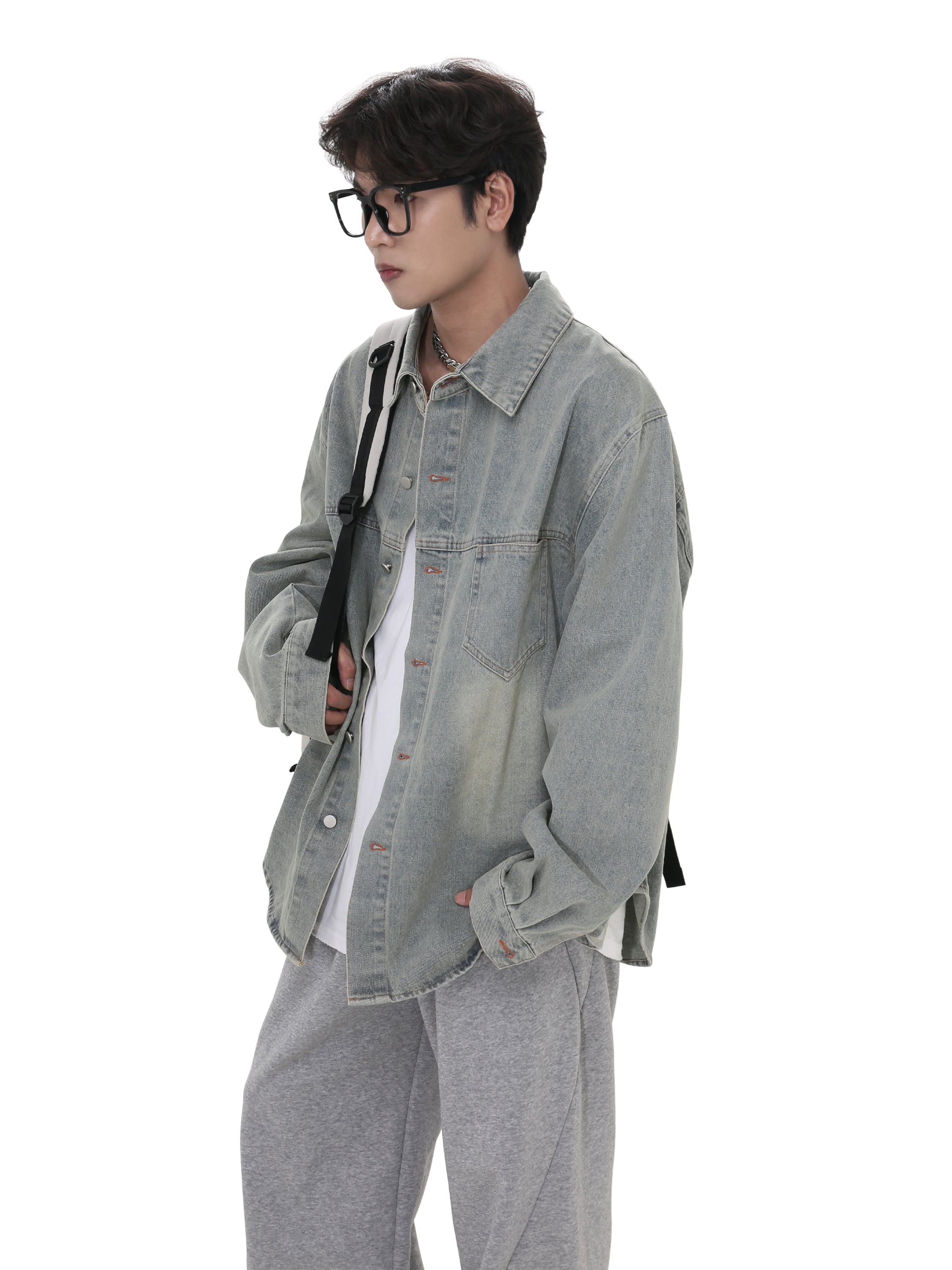 QS989A denim shirts