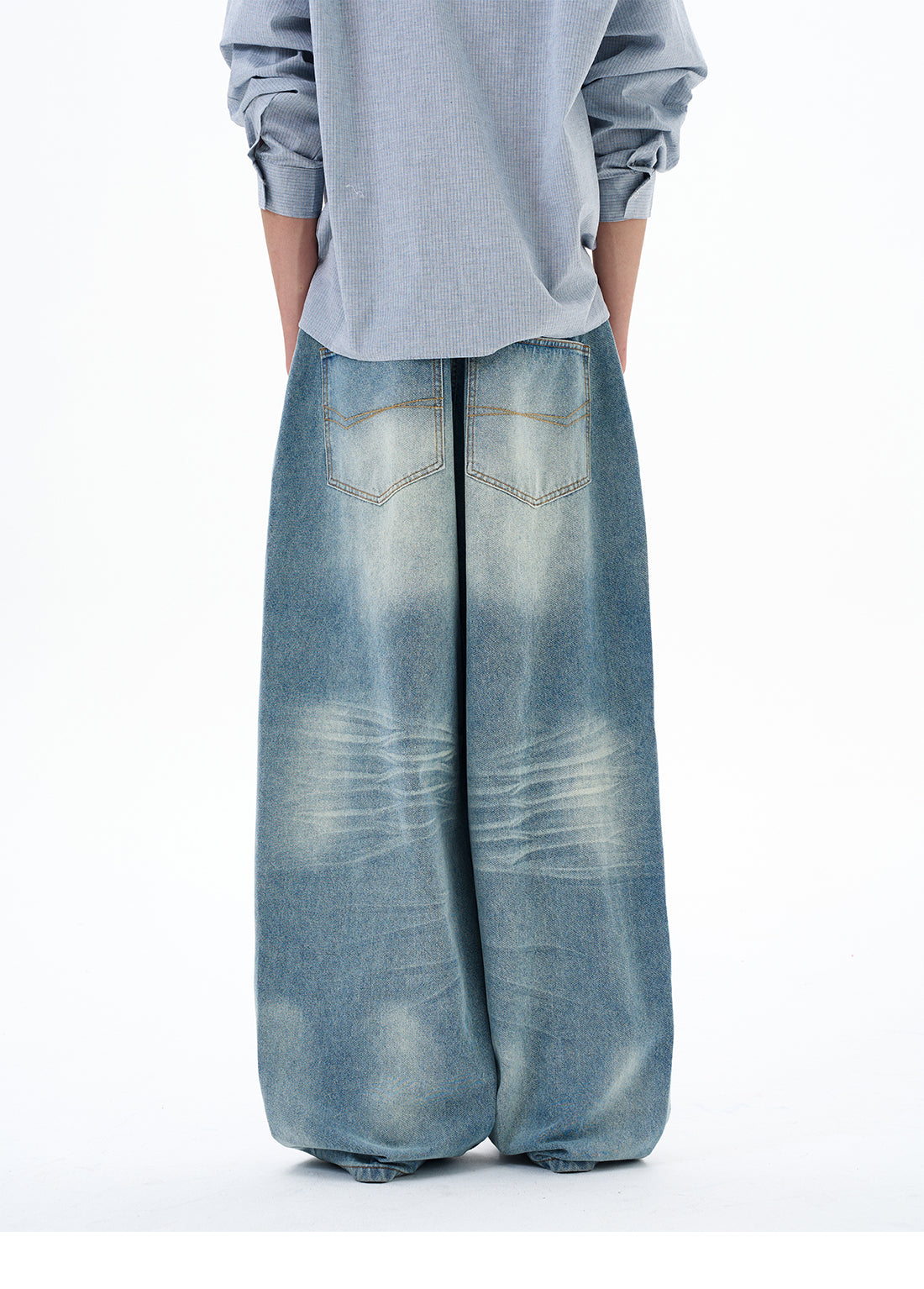 QS642B wash denim