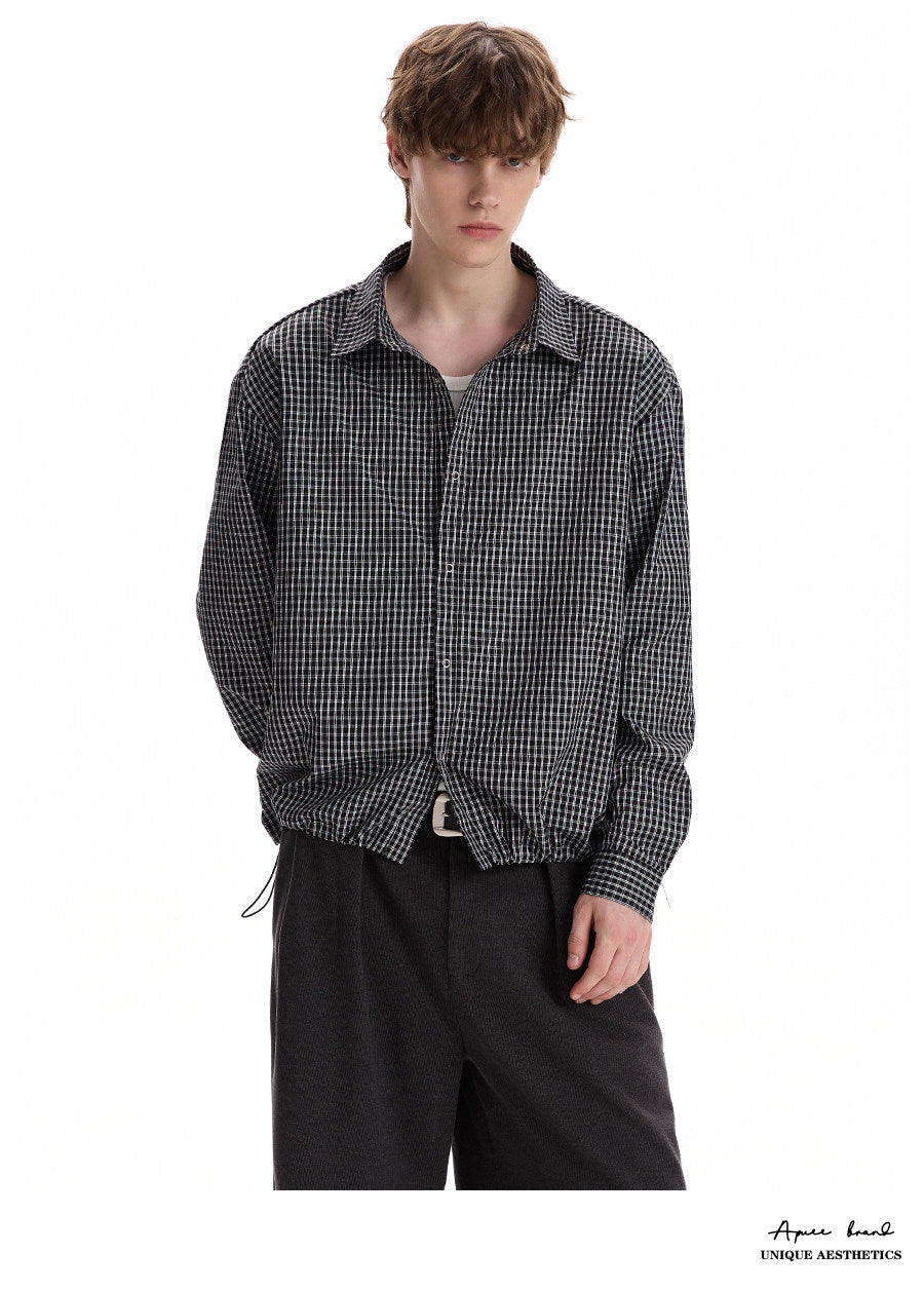 QS892B check shirts
