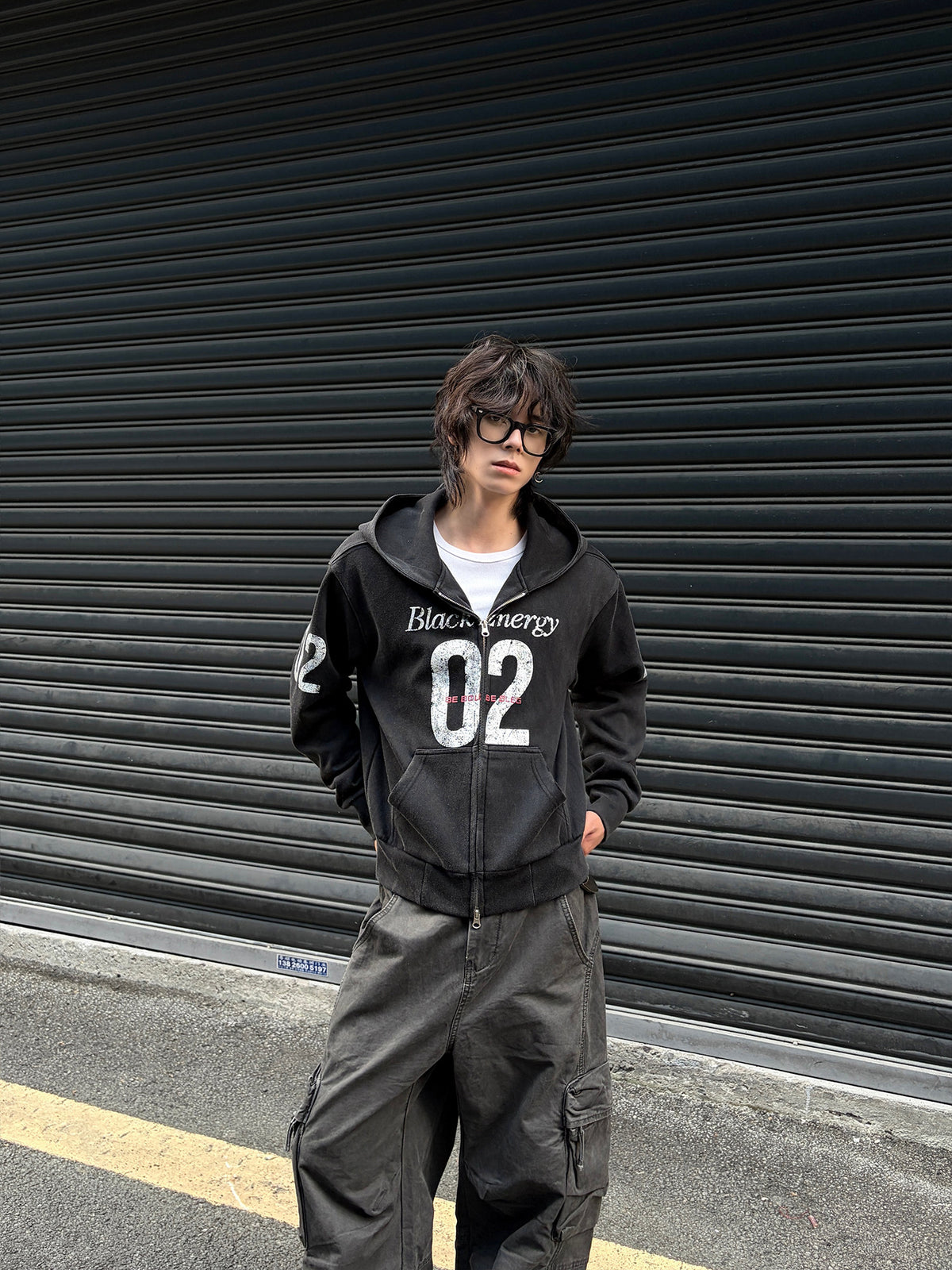 QS931B zip hoodie