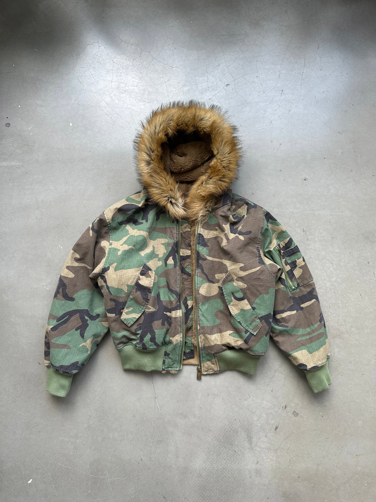 QS947B camo jacket