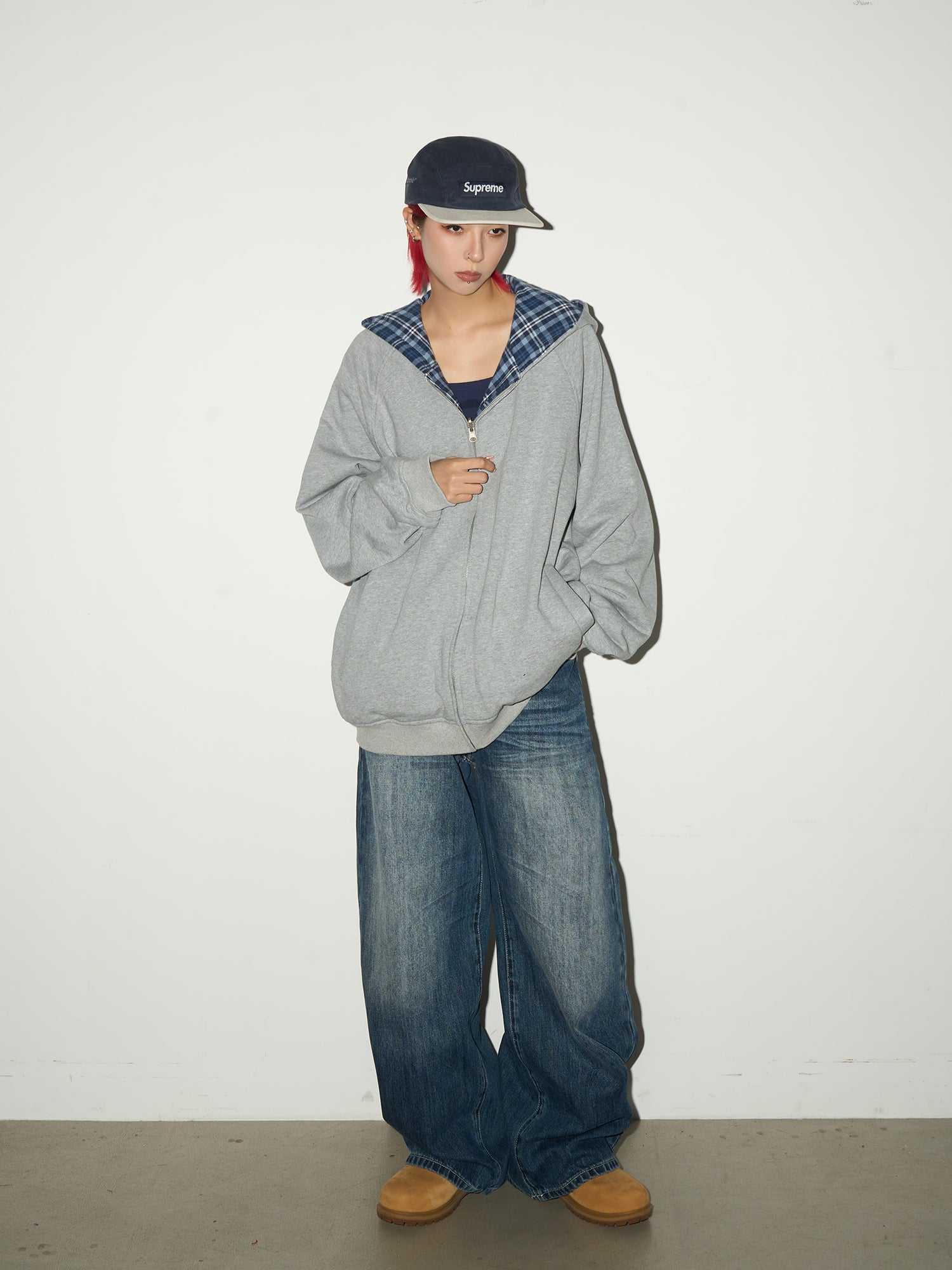 QS648B reversible hoodie