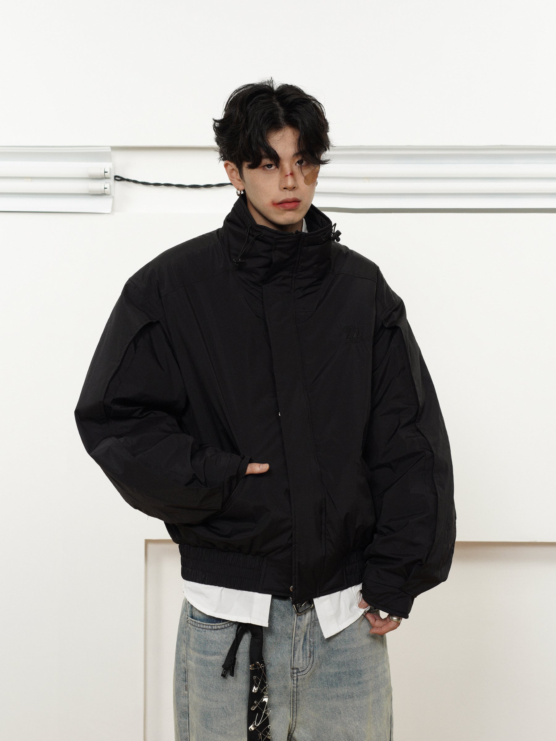 QS174B stand collar jacket