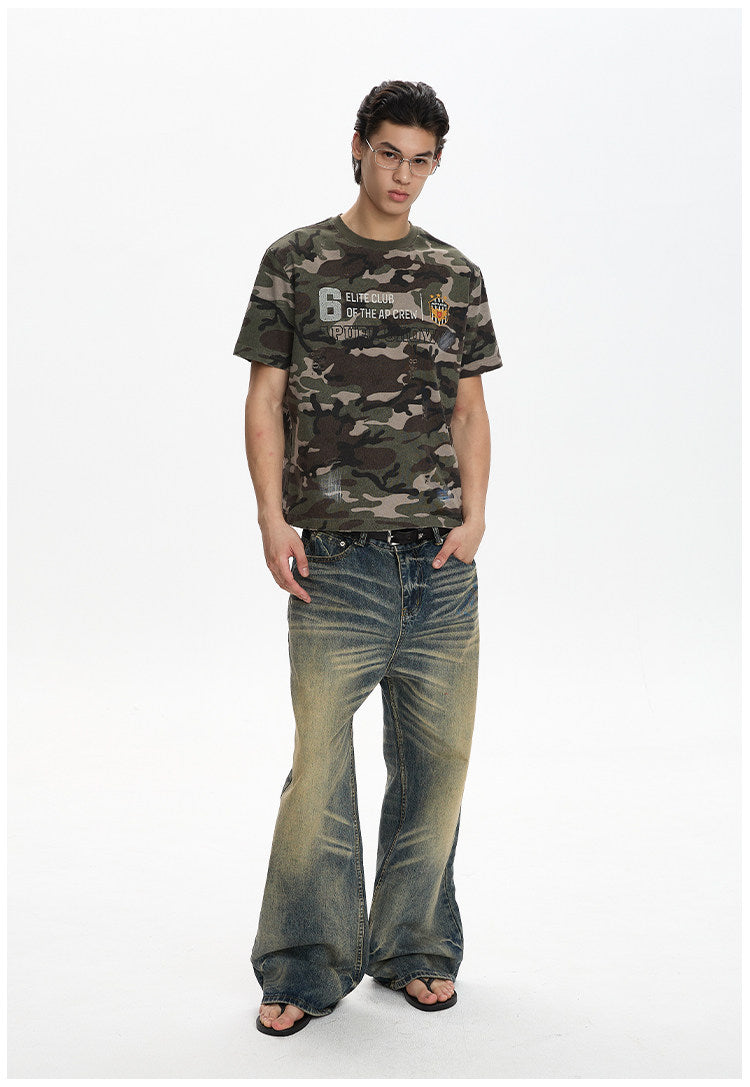 QS850B camouflage tee