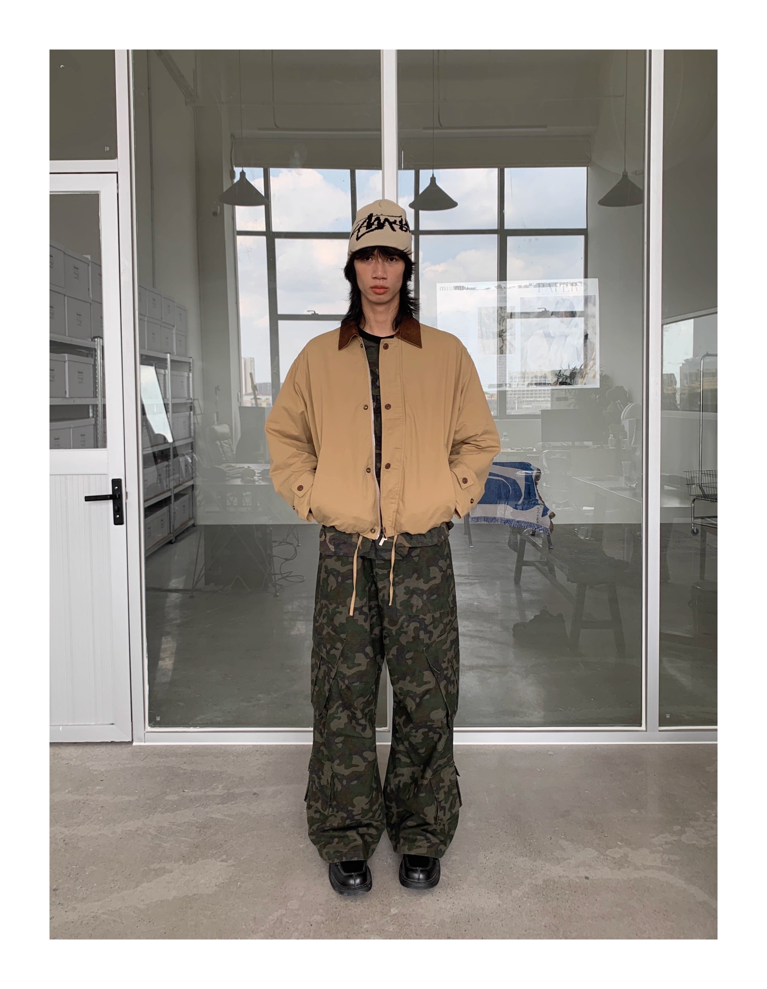 パンツ (QS86) CAMOUFLAGE PANTS QS562B camouflage pants