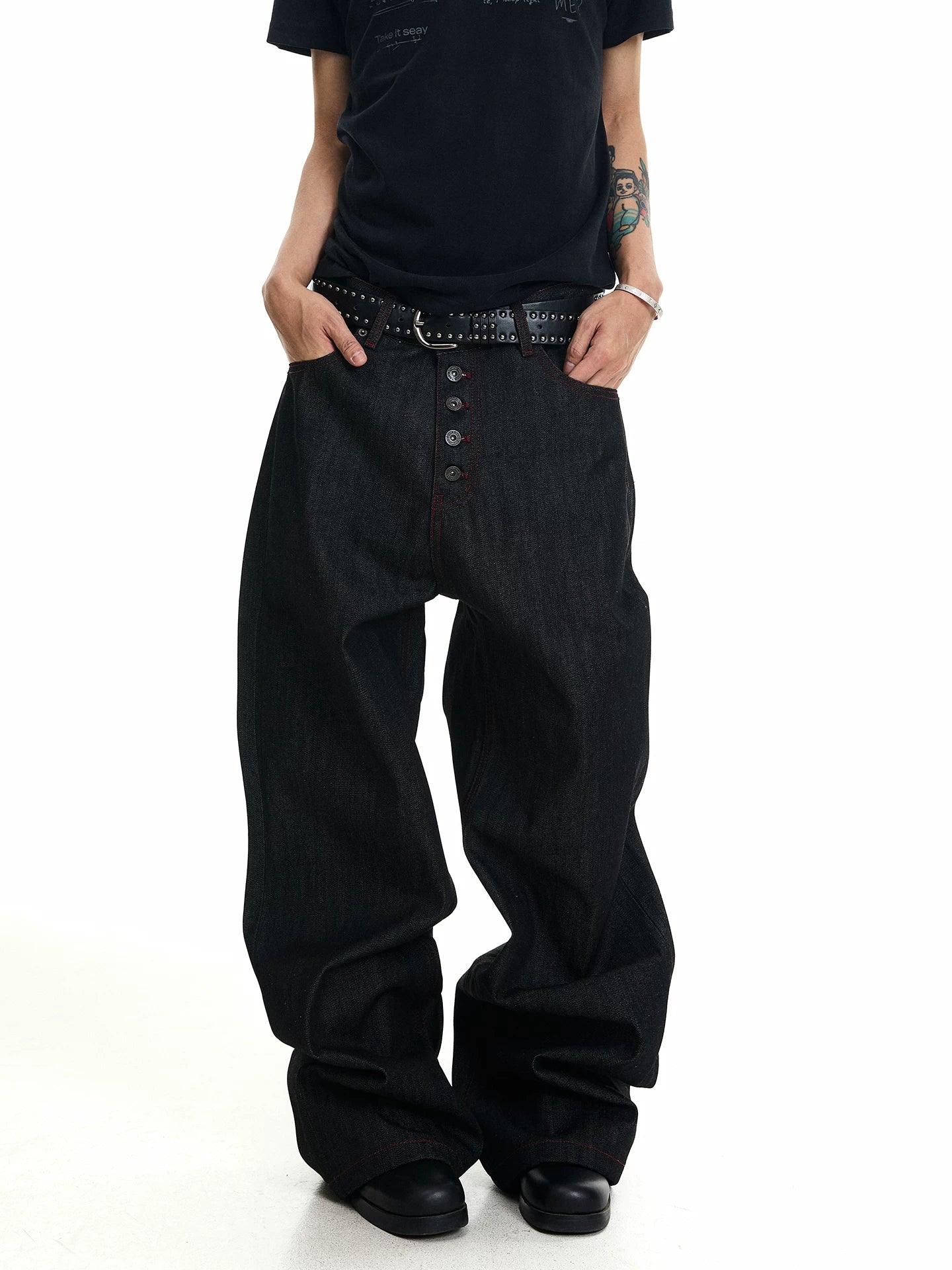 QS837B rigid denim