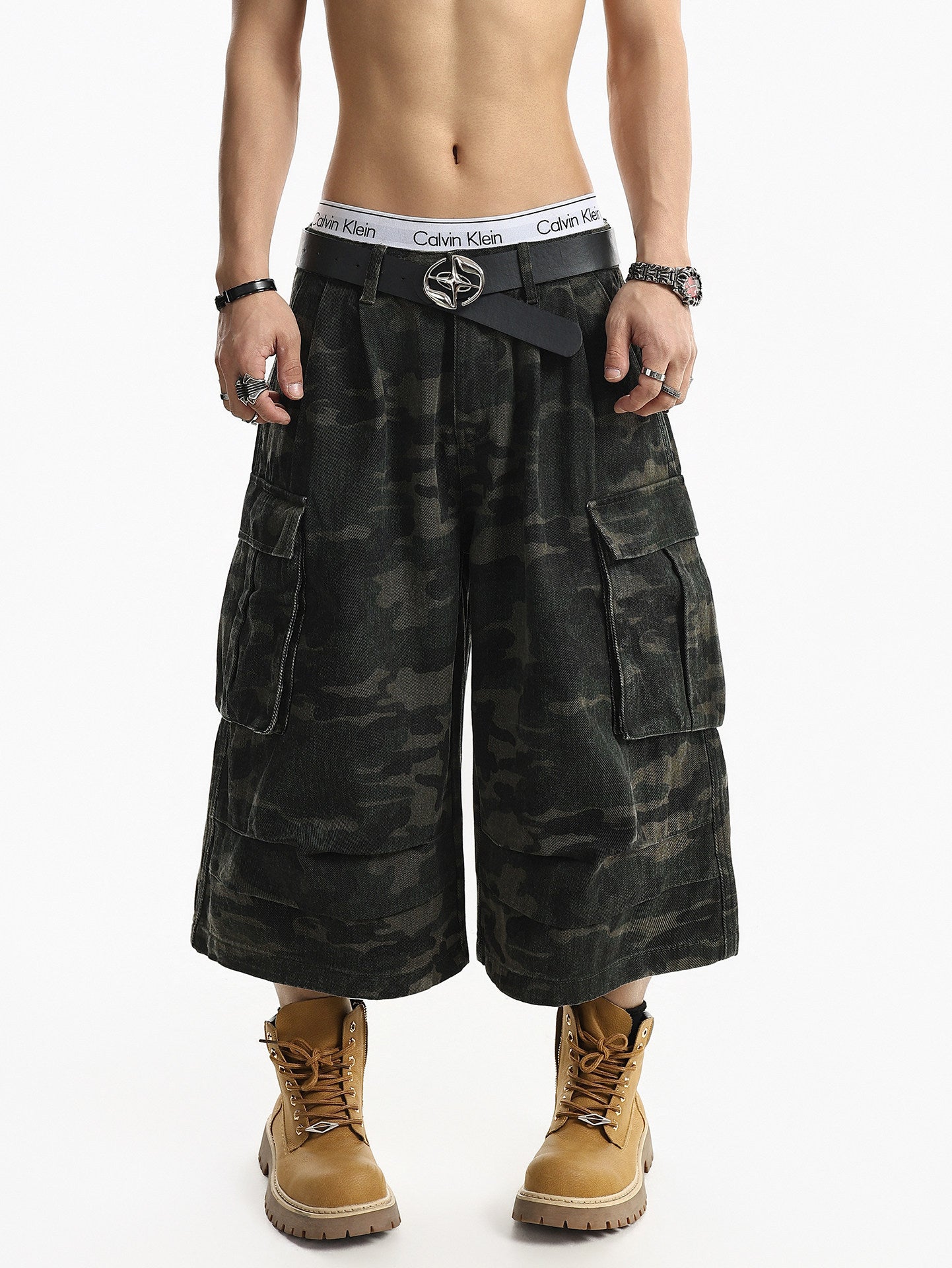 QS791B camouflage shorts