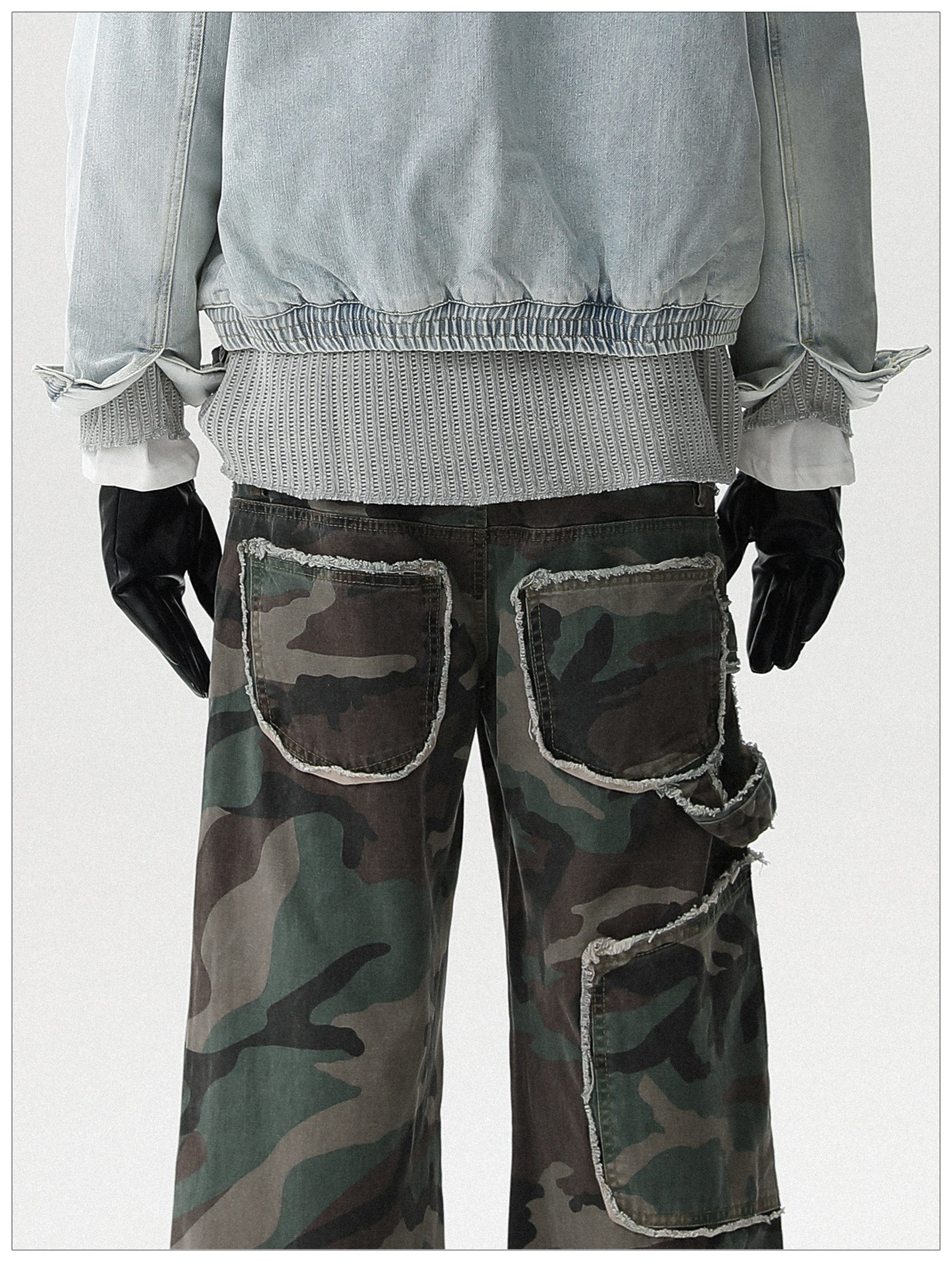 QS593B camouflage pants