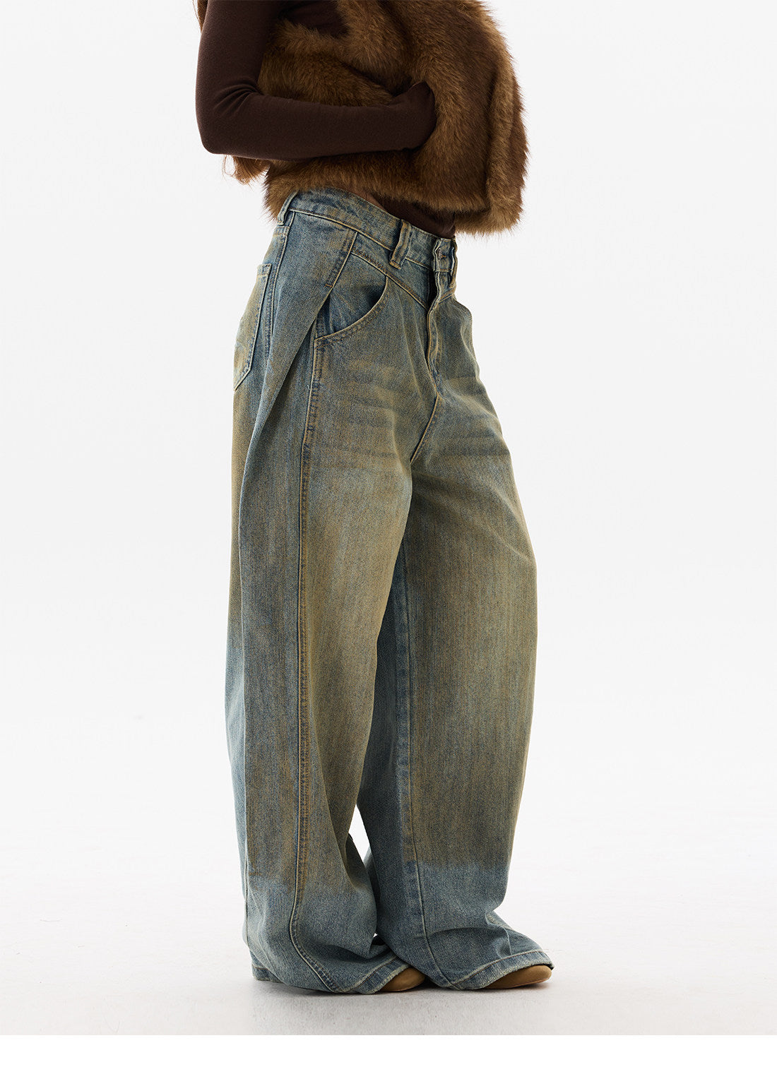 QS690B loose denim