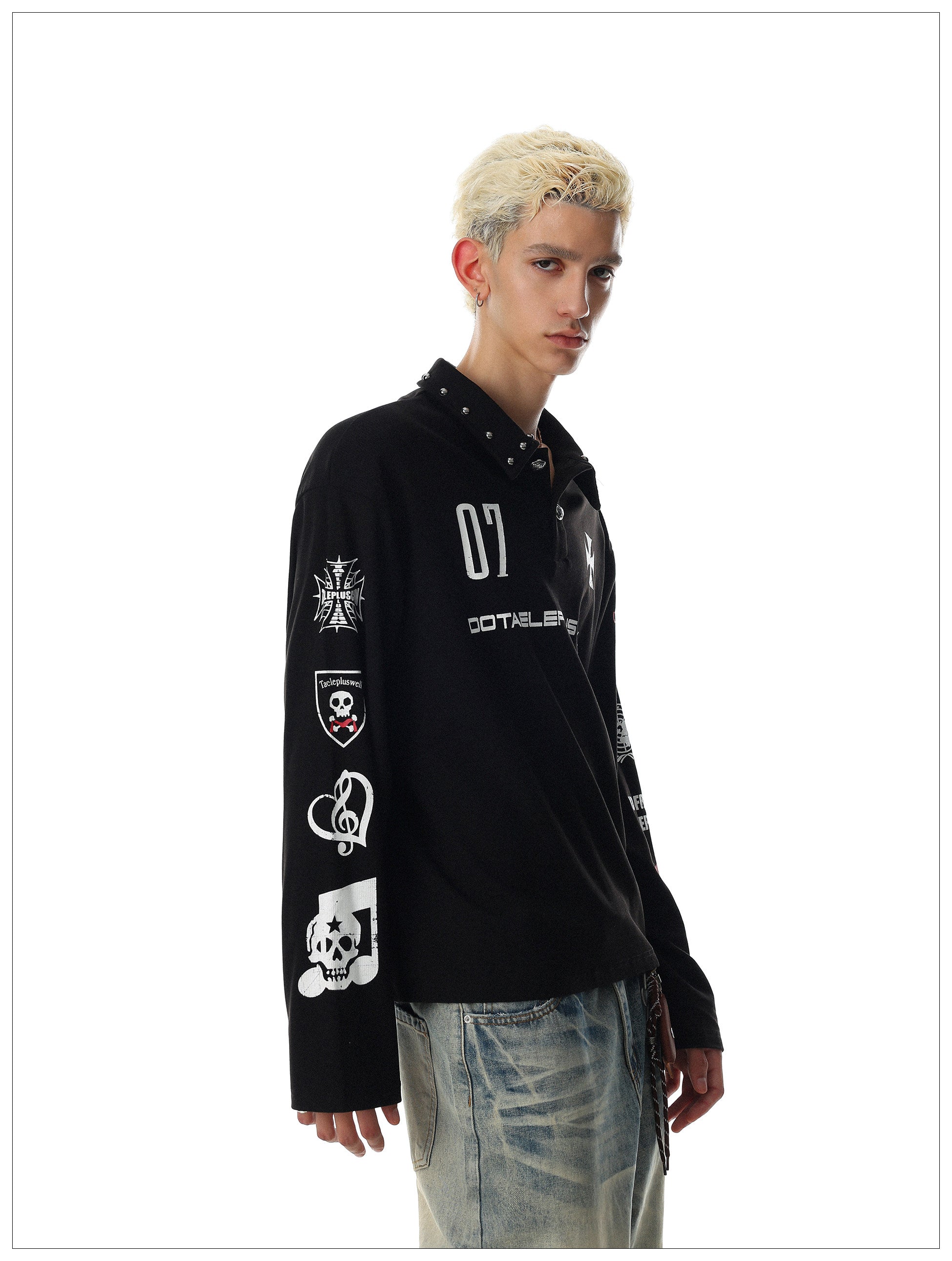 QS898B L/S polo