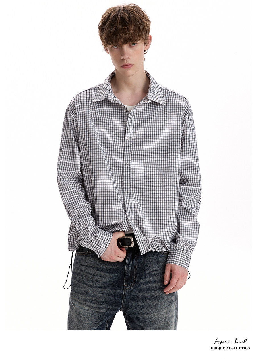 QS892B check shirts